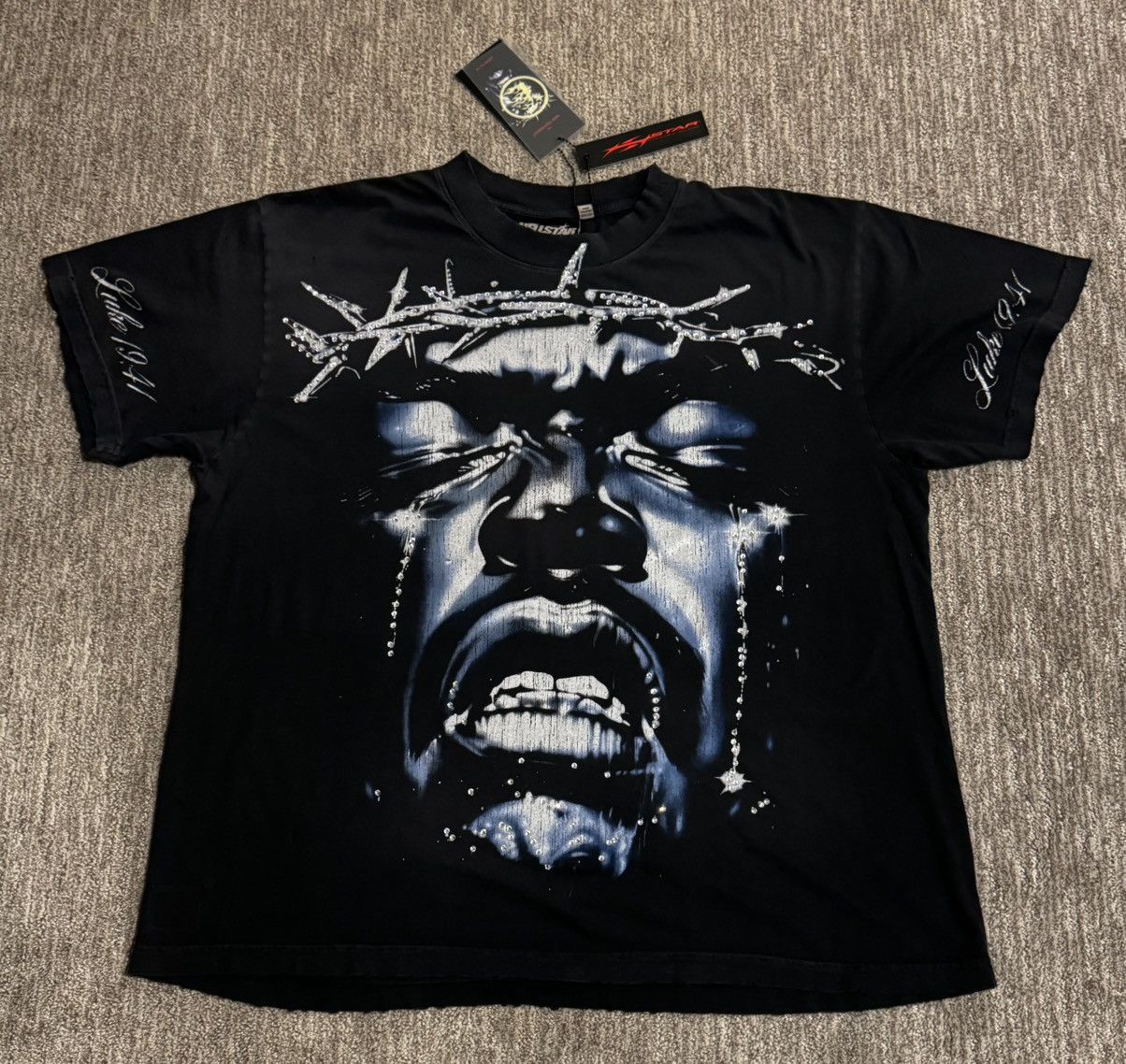 HELLSTAR BRAND NEW HELLSTAR CAP 11 COMPLEXCON T-SHIRT | Grailed HELLSTAR BRAND NEW HELLSTAR CAP 11 COMPLEXCON T-SHIRT | Grailed