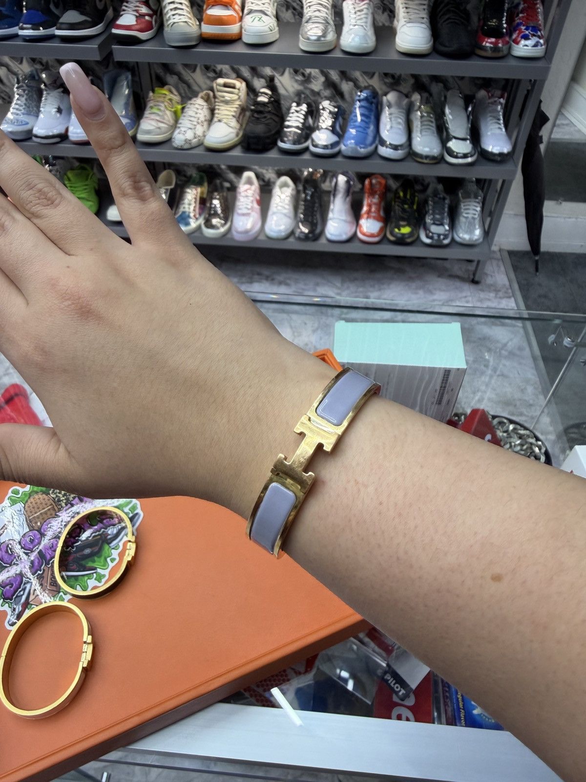 Hermes Hermès Clic H Bracele Size ONE SIZE - 12 Thumbnail