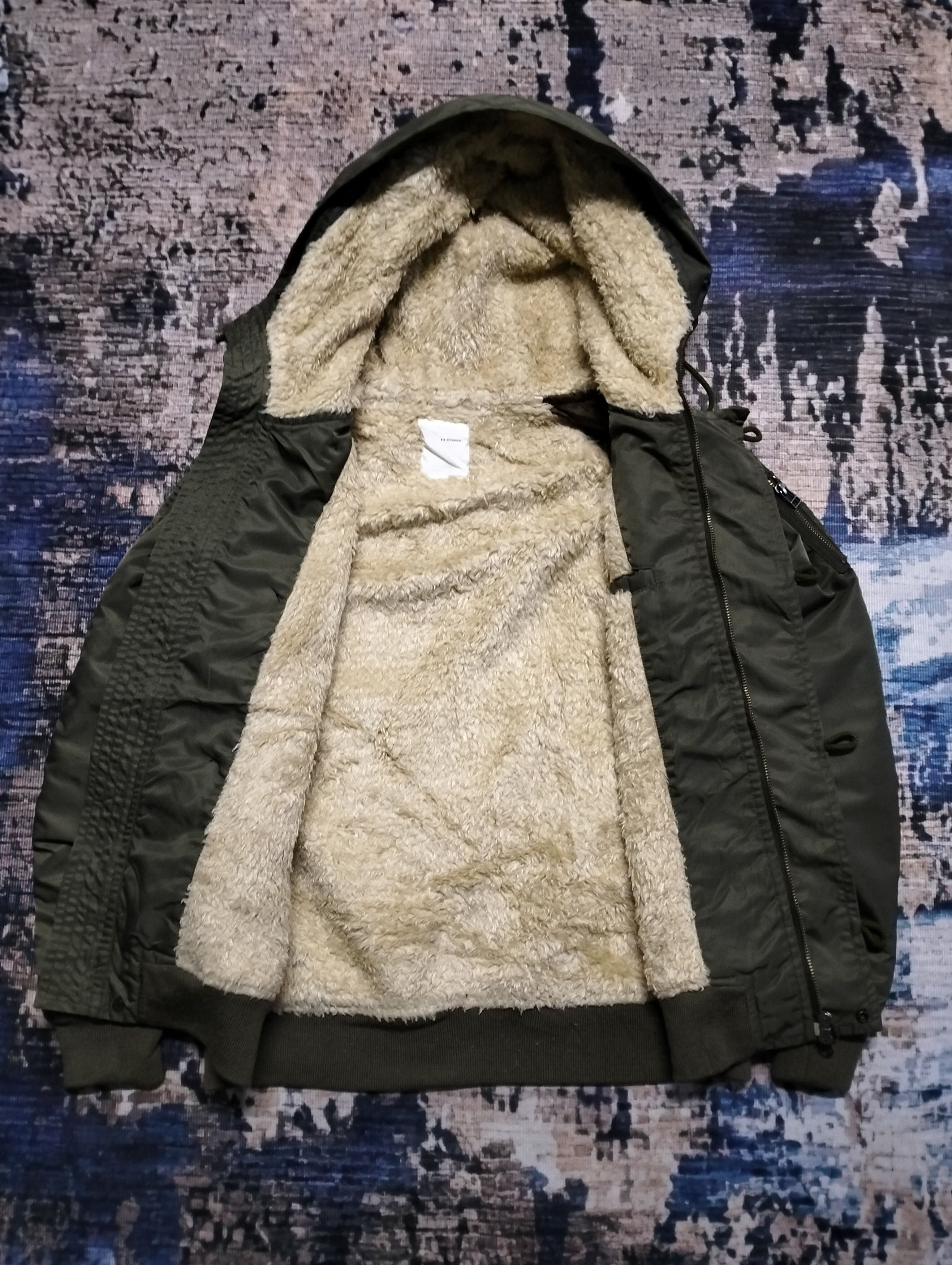 STUDIOUS Studious Japan N-2B Sherpa Lined Hoodie Zipper Jacket Size US M / EU 48-50 / 2 - 3 Thumbnail