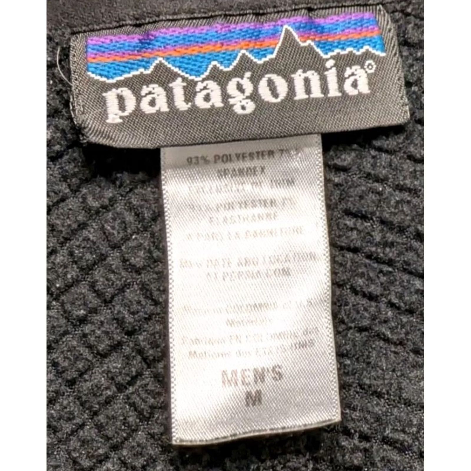Patagonia Patagonia R1 TechFace Jacket Polartec Field Medium Black 1/4 Zip Regulator Fleece Outdoor Mens Size US M / EU 48-50 / 2 - 4 Thumbnail