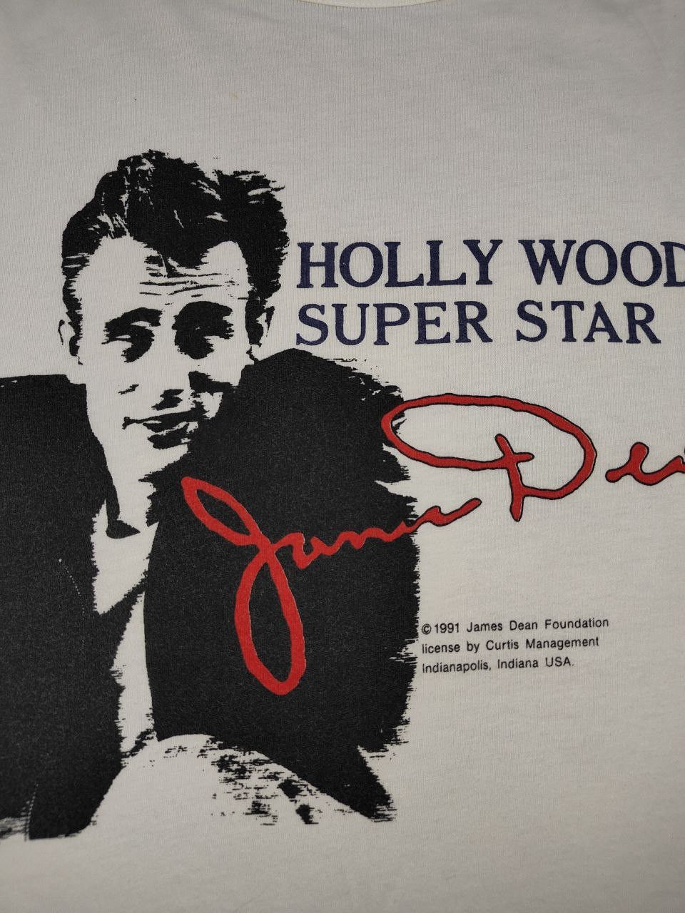 Vintage 1991 Vintage James Dean Hollywood Superstar T Size US M / EU 48-50 / 2 - 3 Thumbnail