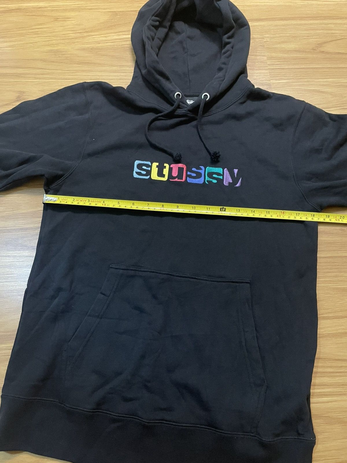 Stussy Stussy Japan Colour Block Logo Hoodie Size US S / EU 44-46 / 1 - 4 Thumbnail