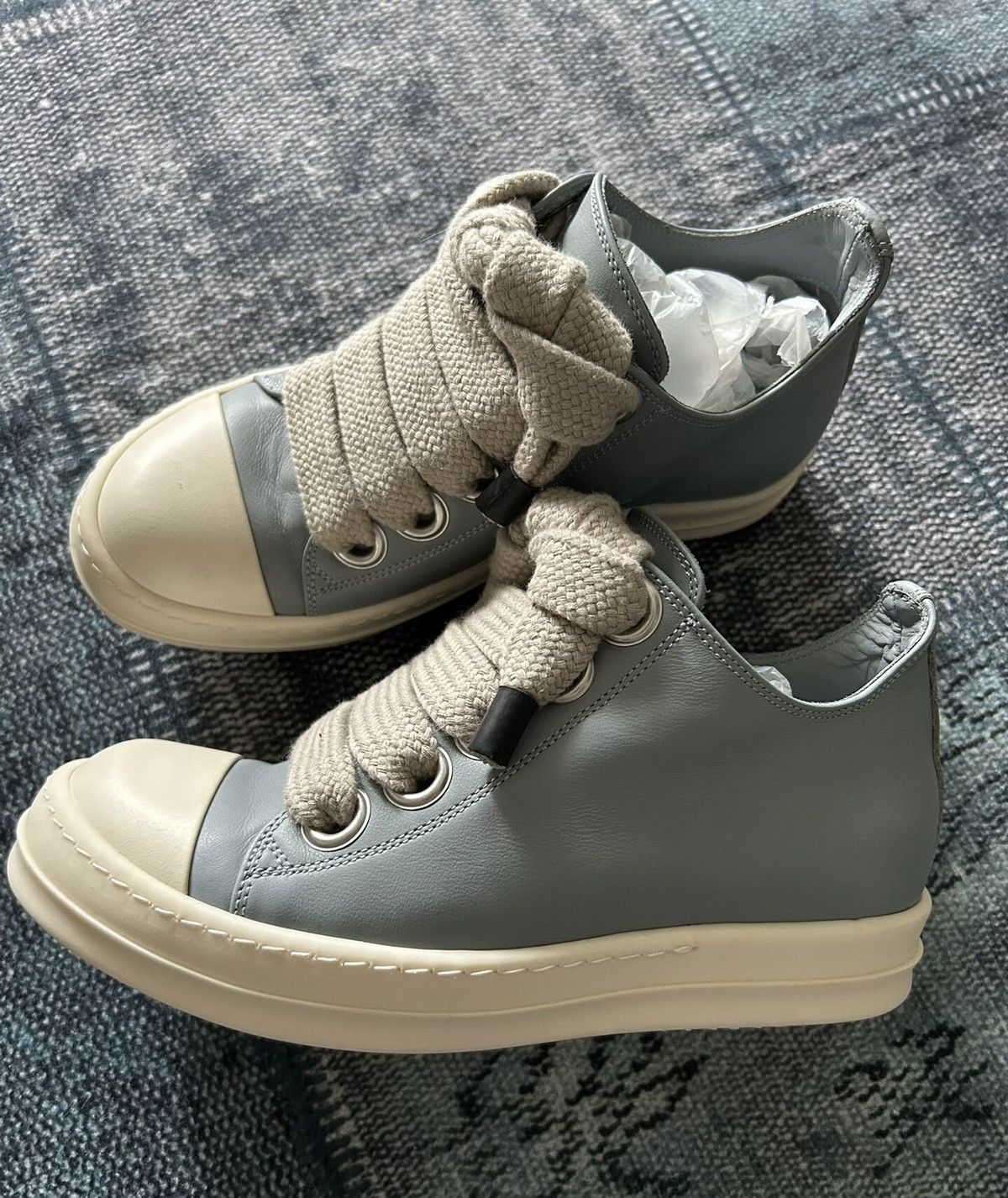 Rick Owens Rick Owens Low-Top Jumbo Converse Size US 7 / IT 37 - 2 Thumbnail
