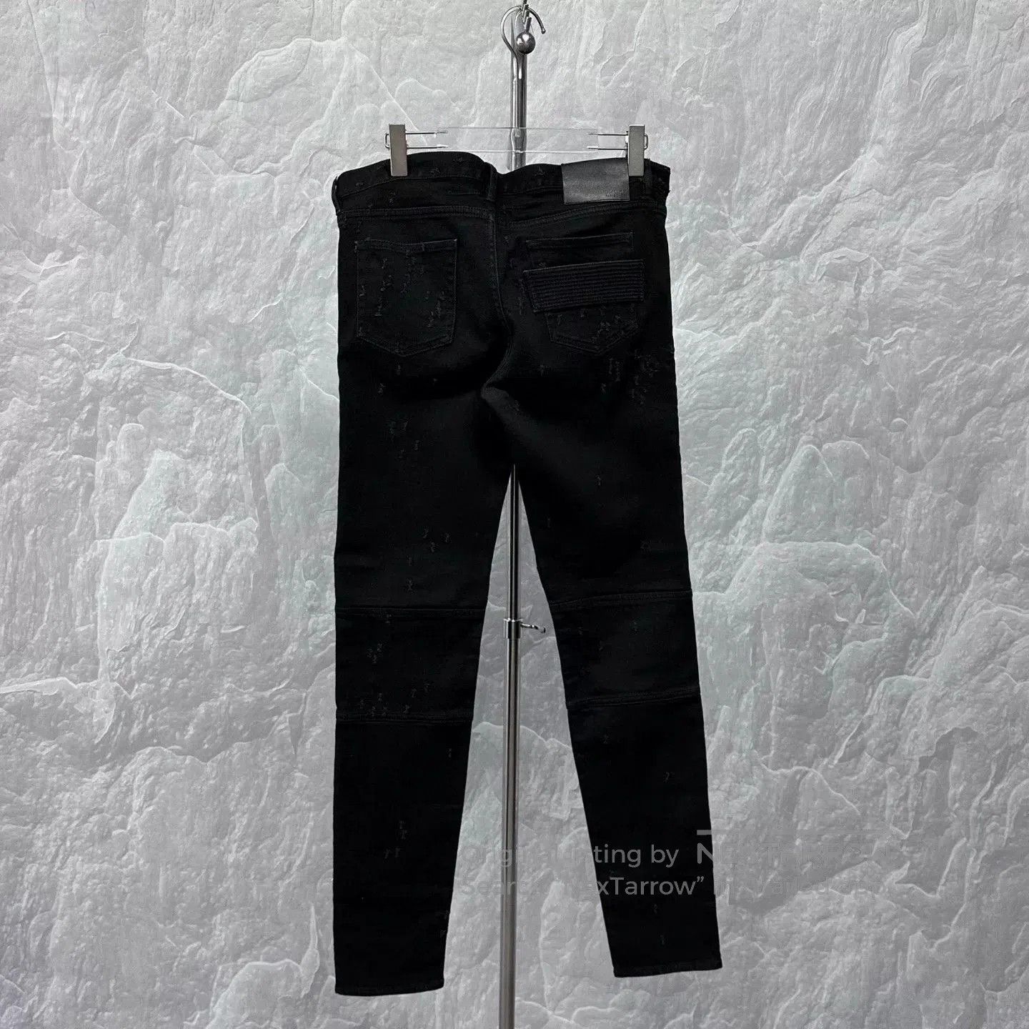 Givenchy Givenchy Distressed Zip Detail Denim Pants. Size US 33 - 2 Thumbnail