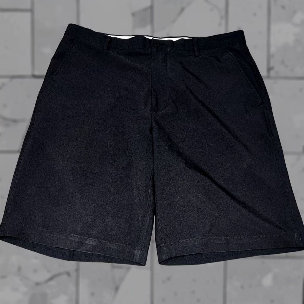 Footjoy FootJoy Golf Shorts Men W36 Black Chino Regular Size FootJoy Mens Black Golf Shorts 36 Size US 36 / EU 52 - 1 Thumbnail