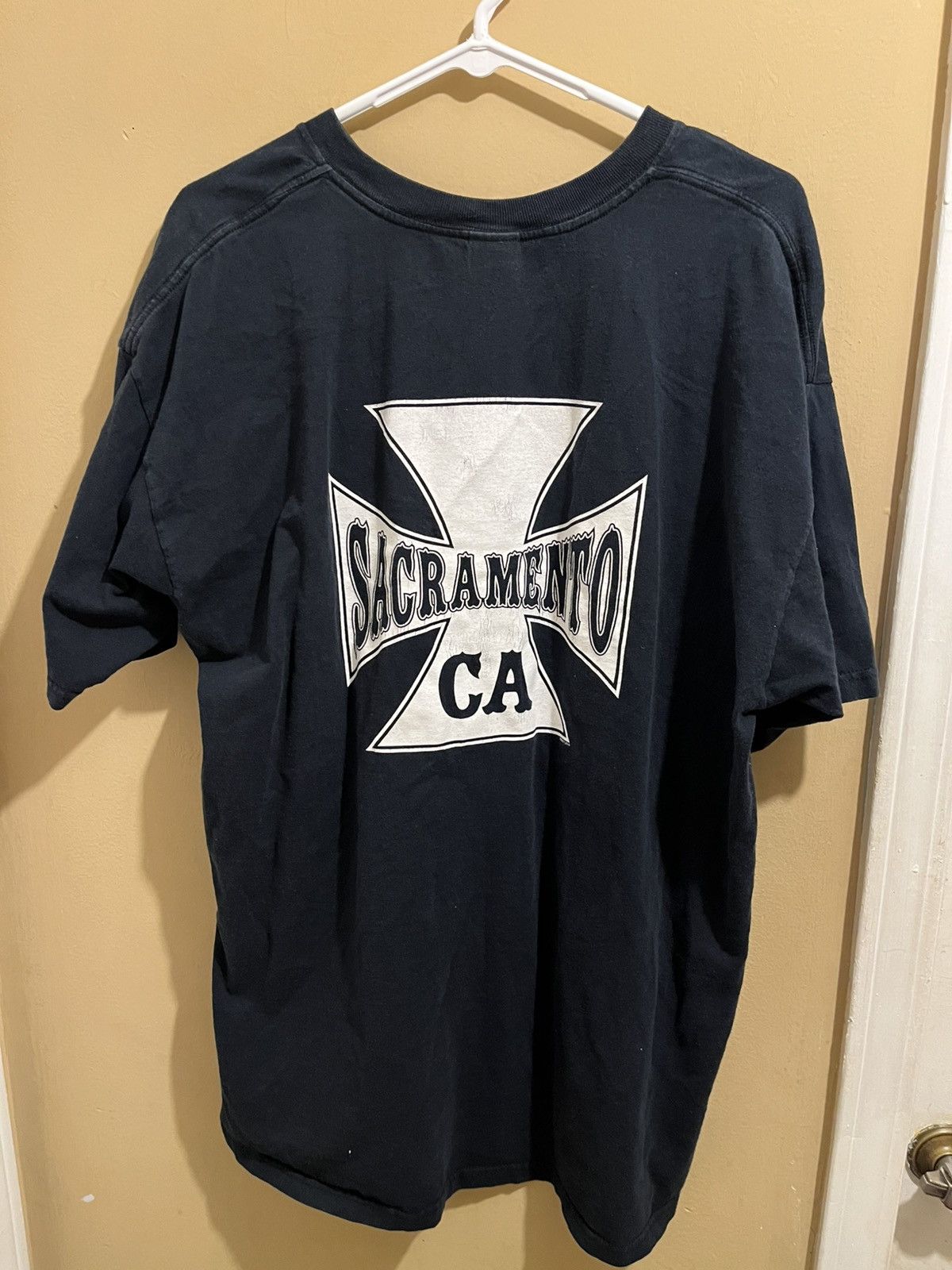 Vintage Vintage rare Sacramento West coast choppers tee Size US XXL / EU 58 / 5 - 1 Thumbnail