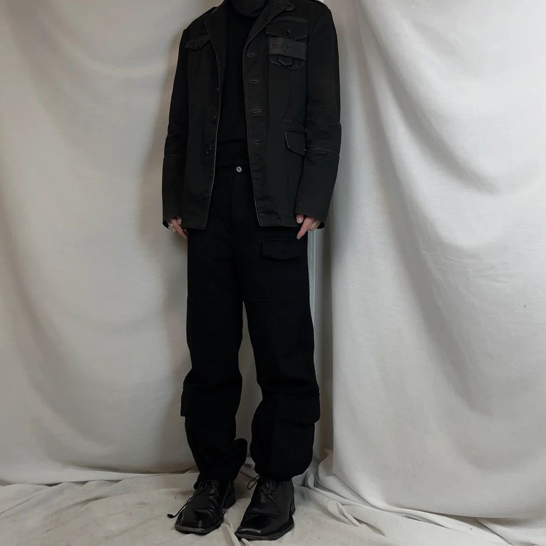 Raf Simons RAF by Raf Simons Parachute Cargo Wool Pants - AW09 Size US 33 - 2 Thumbnail
