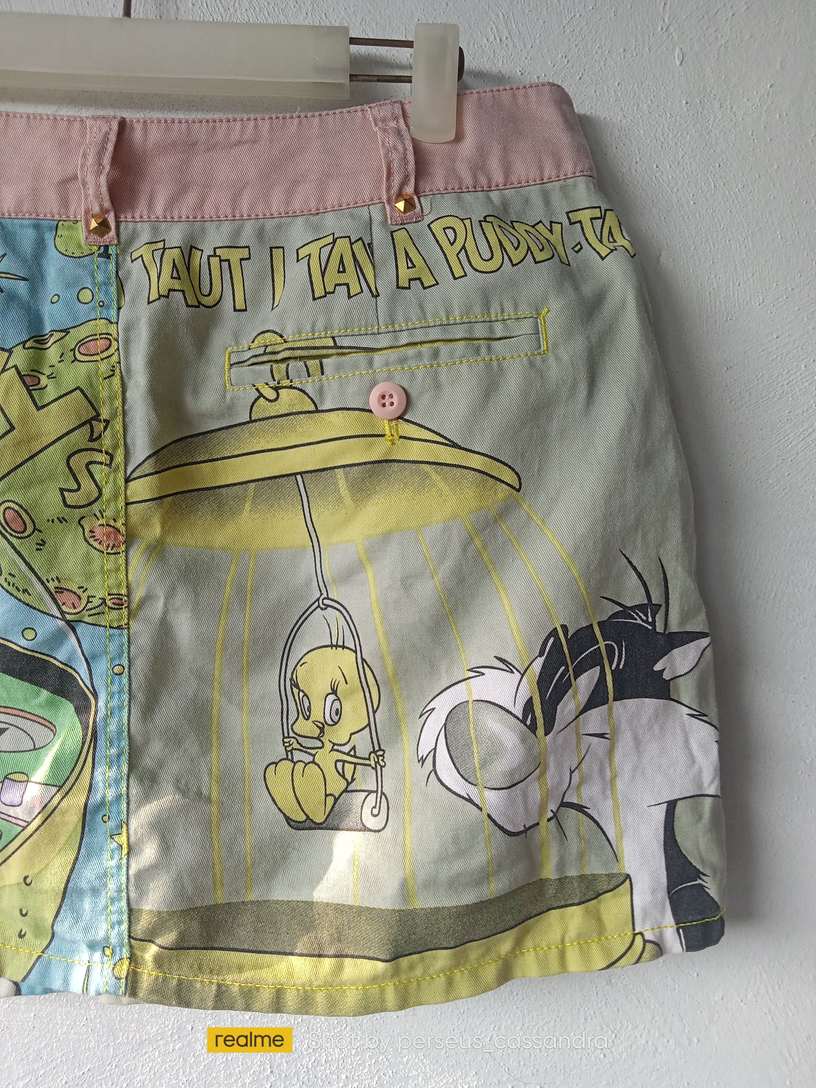 Cartoon Network Looney Tunes OVP Mini Skirt Size 30" / US 8 / IT 44 - 6 Thumbnail