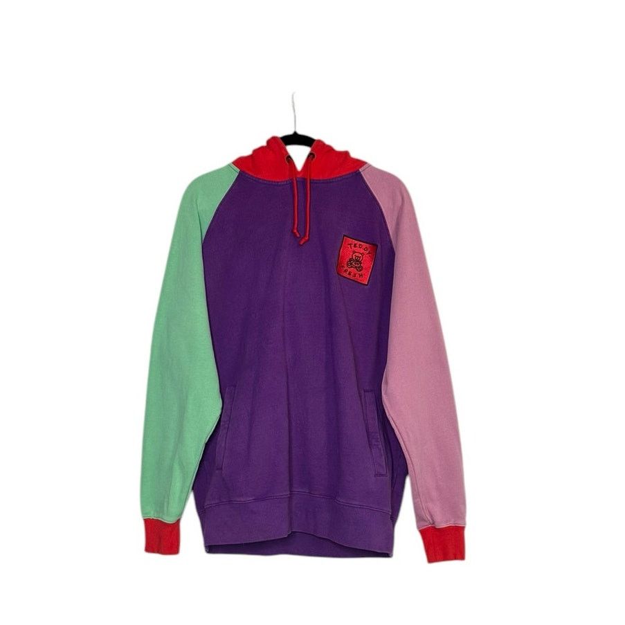 Teddy Fresh Teddy Fresh Colorful Colorblock Hoodie Sweatshirt size Large Size US L / EU 52-54 / 3 - 9 Thumbnail