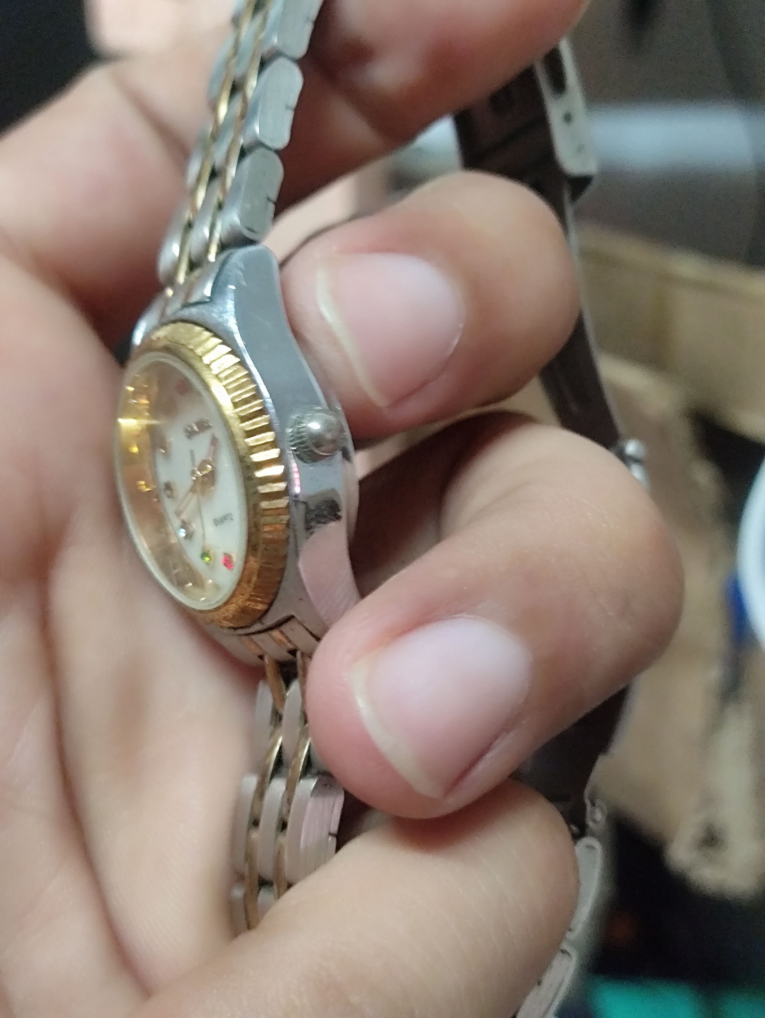Japanese Brand VINTAGE "QIANBA" WATCH (NO. 8079L). LADIES WATCH Size ONE SIZE - 9 Thumbnail
