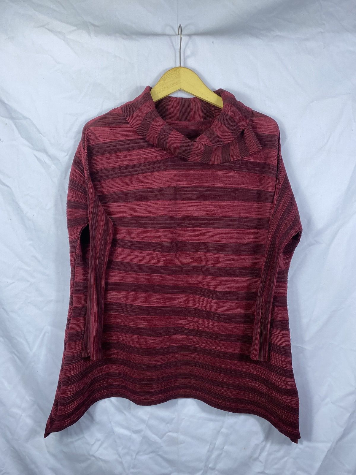 Issey Miyake Japanese Undefined Pleated shirt issey style Size M / US 6-8 / IT 42-44 - 4 Thumbnail