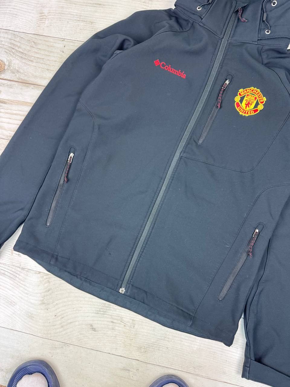 Columbia Columbia Manchester United Hooded Softshell Jacket Size US M / EU 48-50 / 2 - 3 Thumbnail