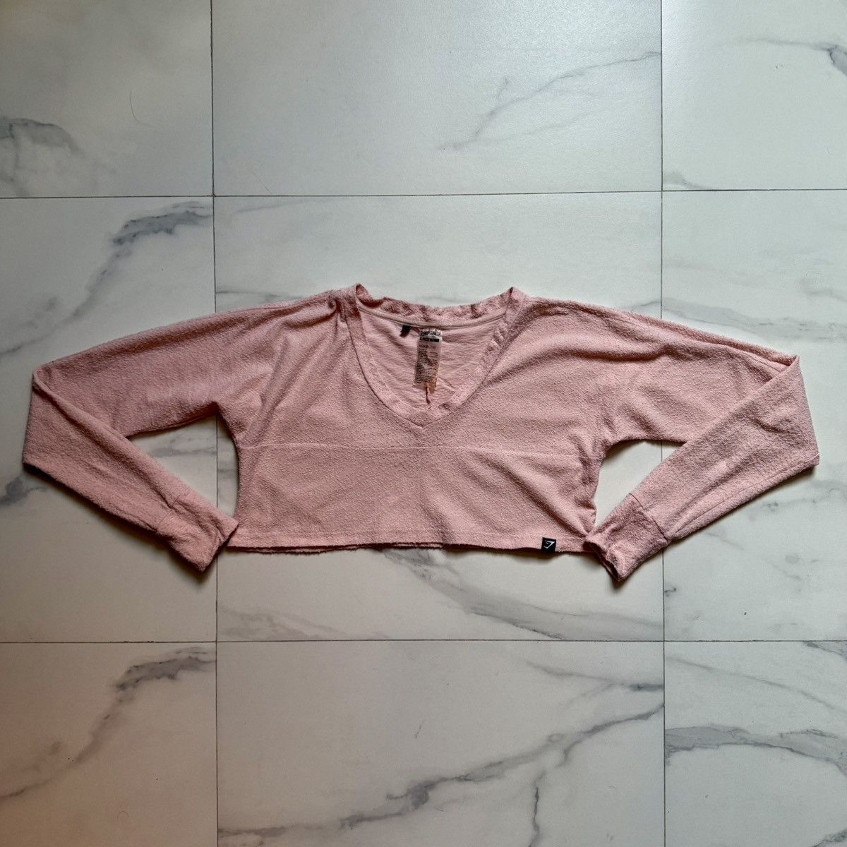 Gymshark Gymshark Crop Top Relief Size XS / US 0-2 / IT 36-38 - 2 Thumbnail