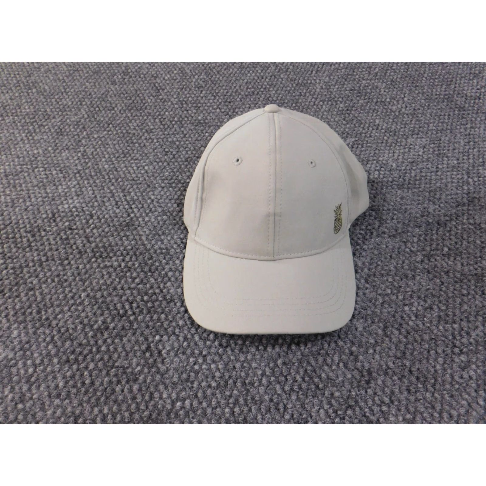 Tommy Bahama Tommy Bahama Cap Baseball Hat Men Strapback Gray Pineapple Logo One Size Adjustable Canvas Cotton Polyester Casual Men Size ONE SIZE - 2 Thumbnail