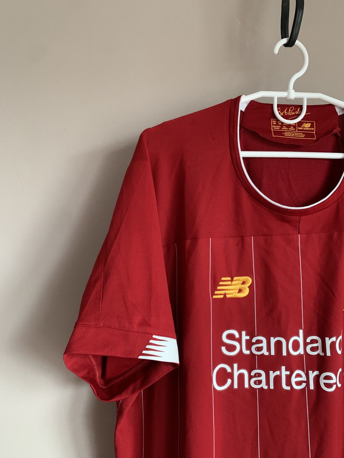 New Balance Liverpool 19/20 Home Football Shirt New Balance Soccer XXL Size US XXL / EU 58 / 5 - 3 Thumbnail
