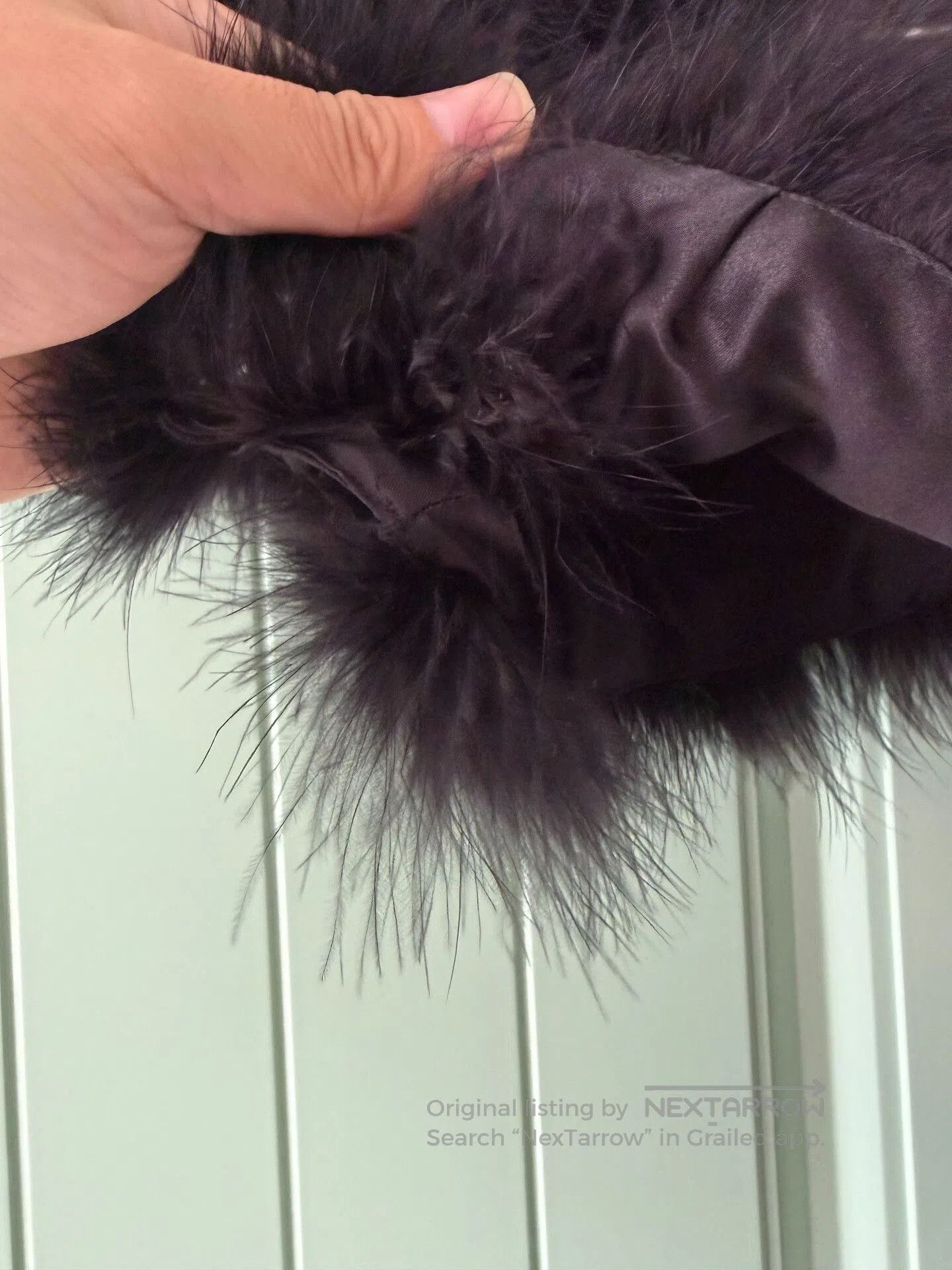 Dior Christian Dior Black Feather Coat. Size S / US 4 / IT 40 - 7 Thumbnail