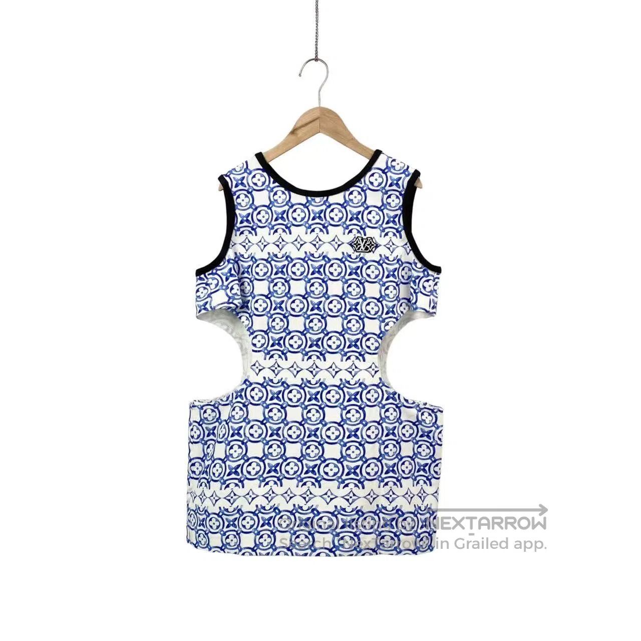Louis Vuitton Louis Vuitton 23SS graphic print sleeveless dress| Size 4XL / US 24-26 - 1 Thumbnail