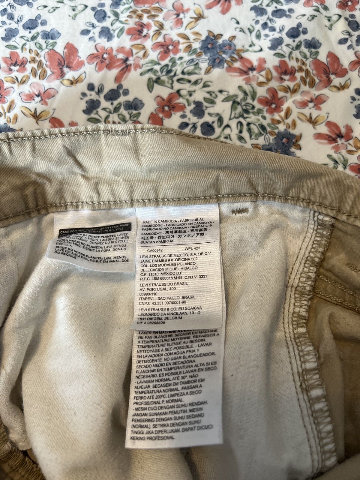Levi's Levis Khaki Chino Size US 29 - 5 Thumbnail