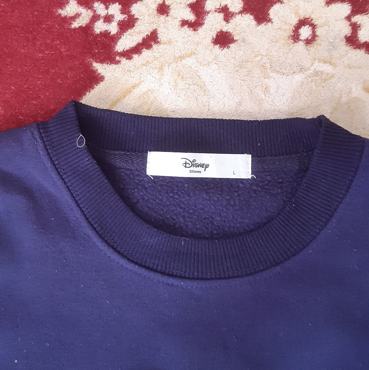 Disney × Mickey Mouse × Vintage 1990s Mickey Mouse Sweatshirt Size US L / EU 52-54 / 3 - 5 Thumbnail