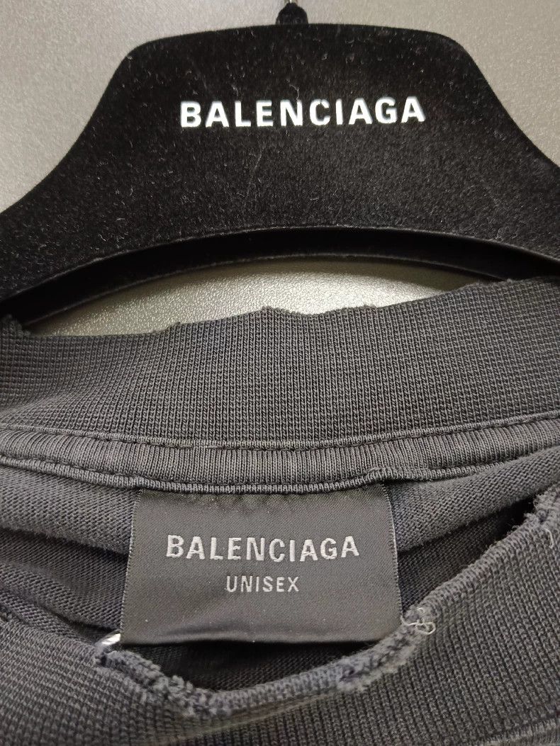 Balenciaga Balenciaga Double-sided classic logo short-sleeved T-shirt Size US S / EU 44-46 / 1 - 5 Thumbnail