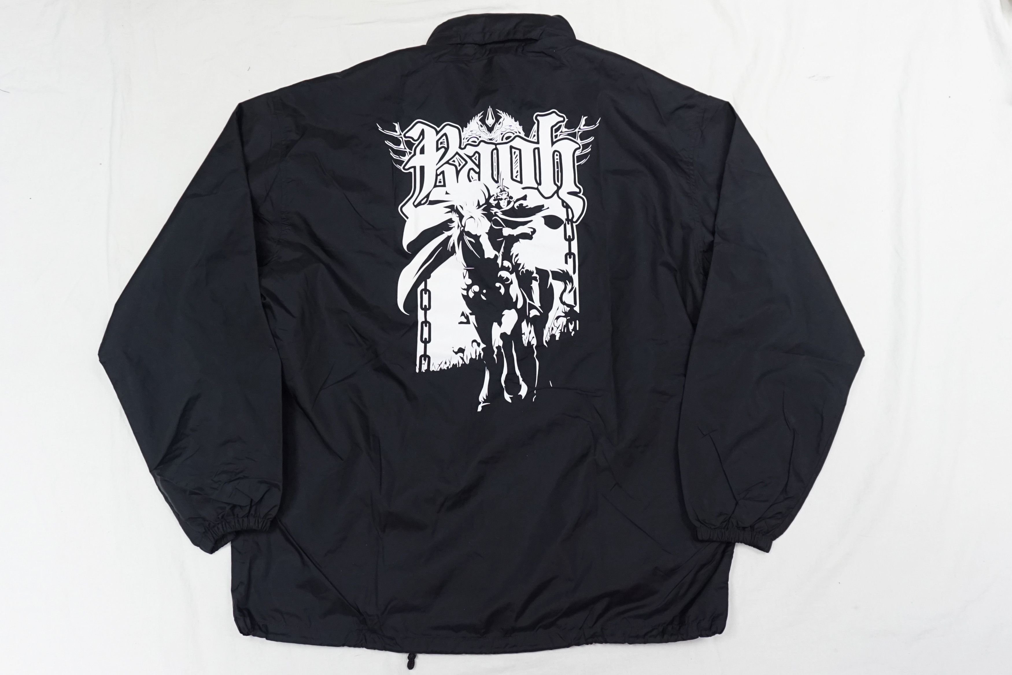 Japanese Brand × Vintage 90's Cospa x Fist of the North Star "Raoh" Coach Jacket Size US L / EU 52-54 / 3 - 1 Thumbnail