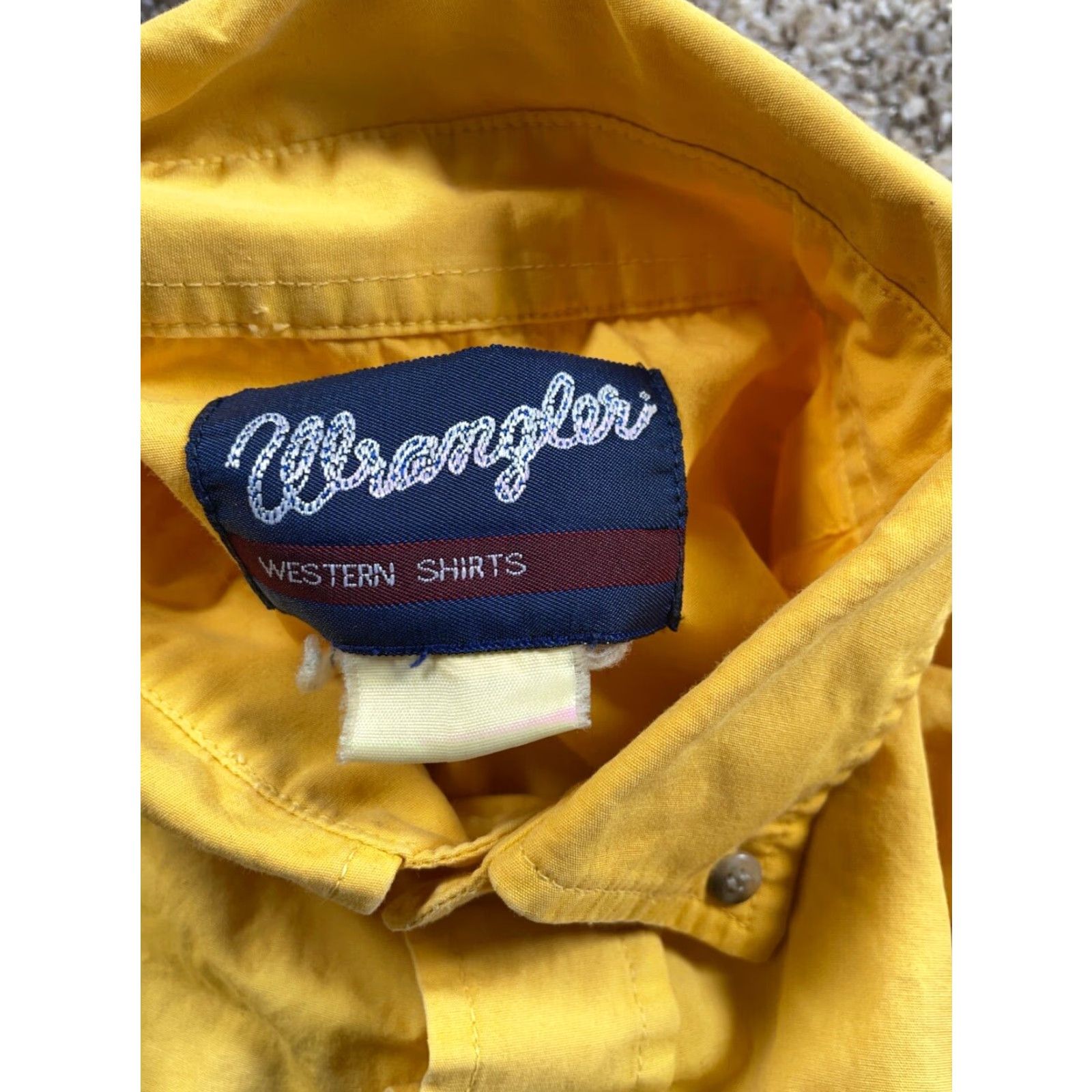 Wrangler VINTAGE Wrangler Western Shirt Adult XL Blue Yellow Striped Tie Dye Embroidered Mens Size US XL / EU 56 / 4 - 4 Thumbnail