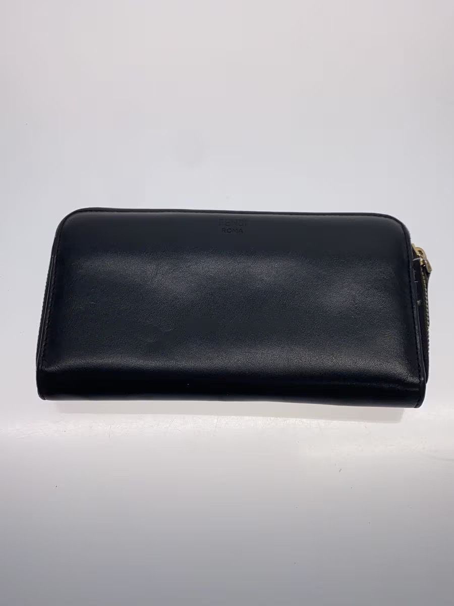Fendi Fendi Leather Long Wallet Black Size ONE SIZE - 2 Thumbnail