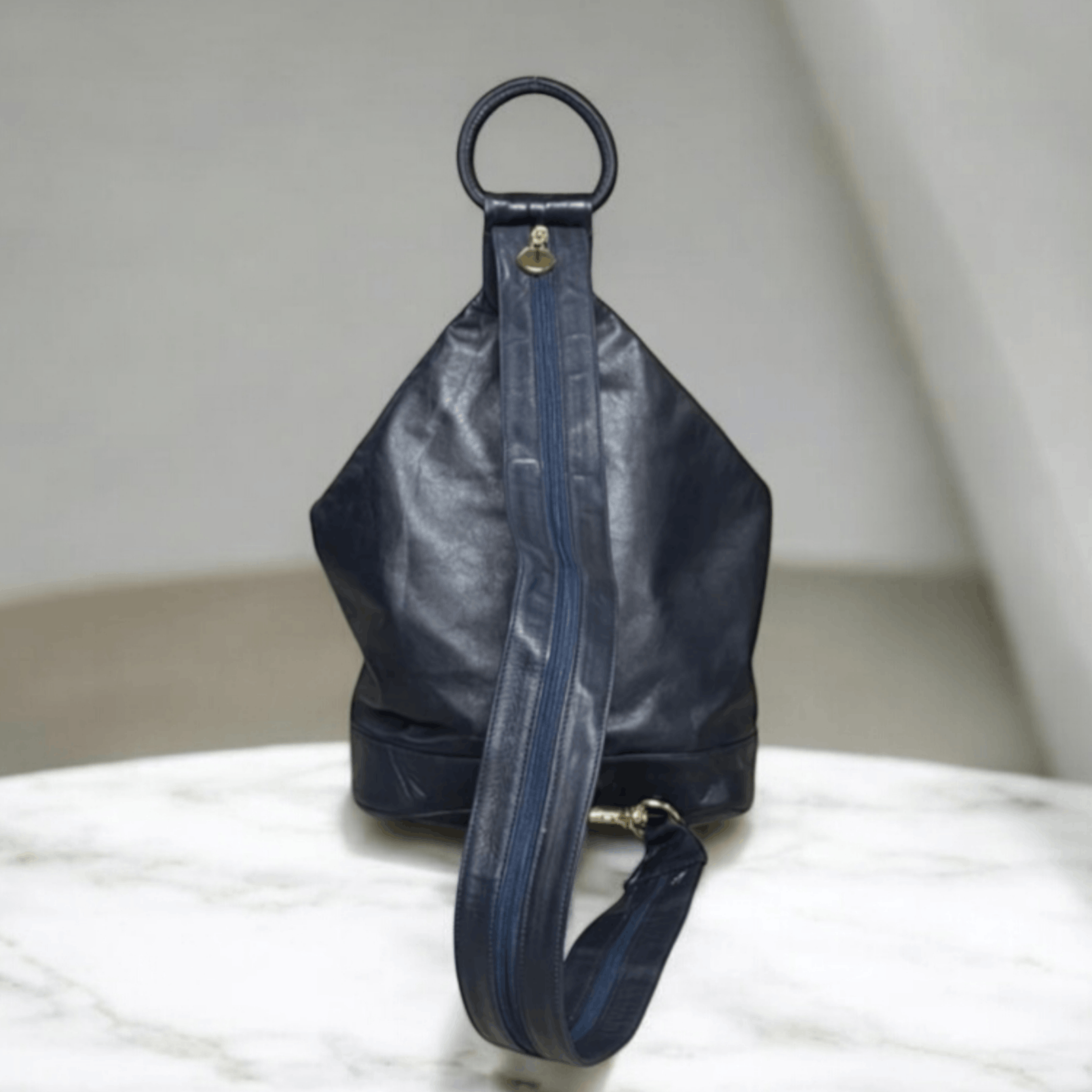 Bally Vintage Bally 2 Way Leather Backpack Size ONE SIZE - 2 Thumbnail