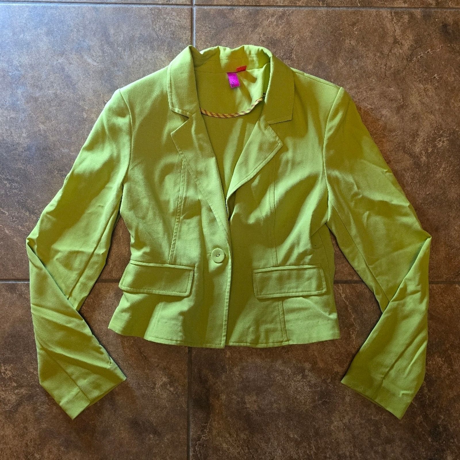 Forever 21 Lime Green | F21 | Exclusive Business Blazer Size M / US 6-8 / IT 42-44 - 1 Thumbnail
