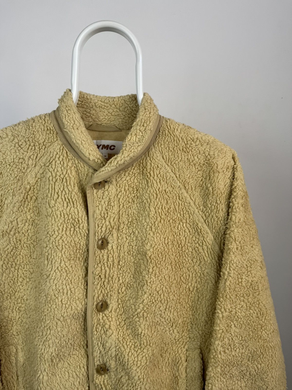 YMC YMC You Must Create Fleece Beach Natural Jacket Size US M / EU 48-50 / 2 - 2 Thumbnail