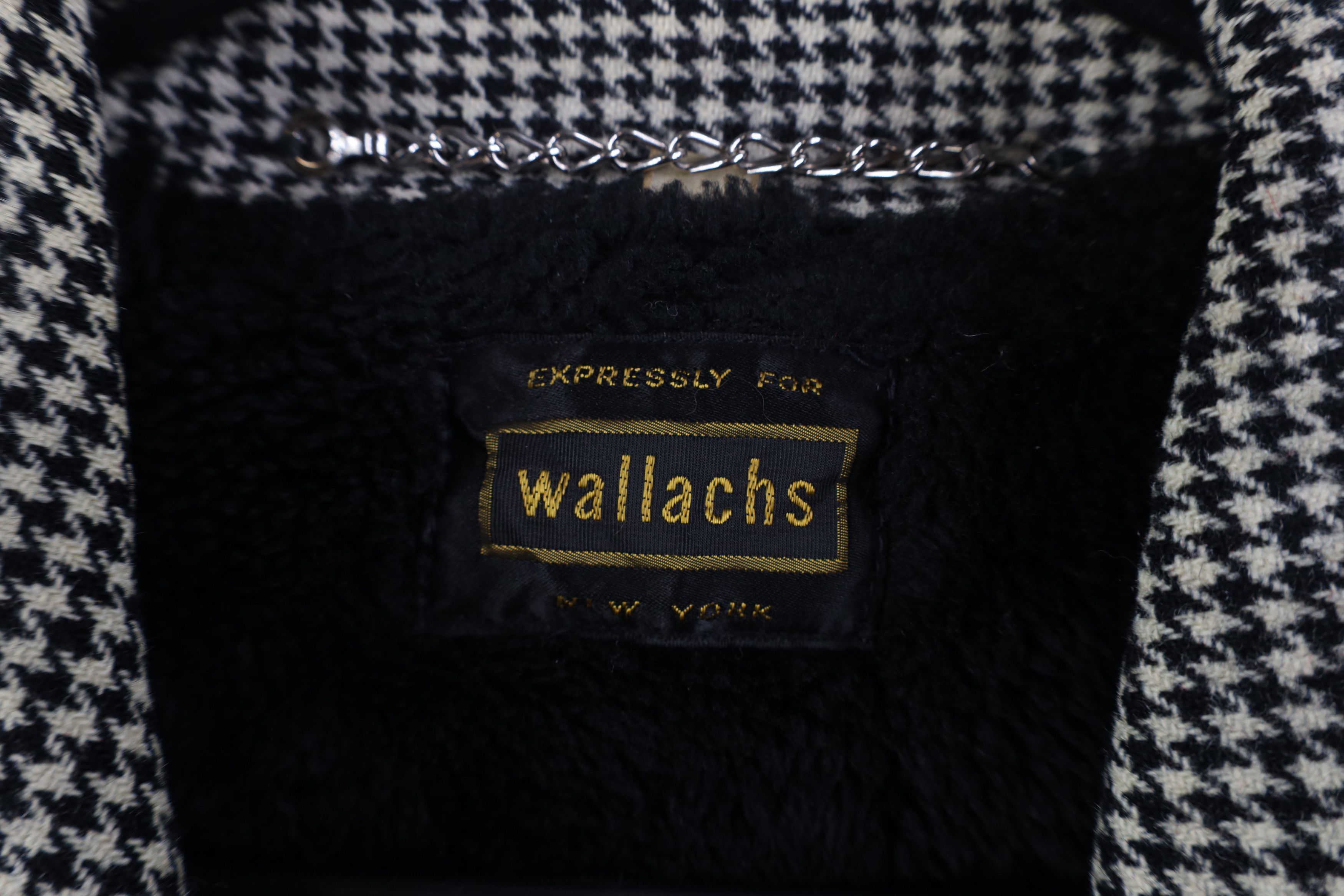 Vintage Vintage 50s Streetwear Houndstooth Double Breasted Jacket Size US XL / EU 56 / 4 - 9 Thumbnail