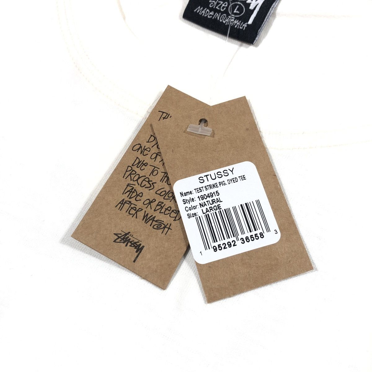 Stussy × Vintage Stussy Test Strike Tee Size US L / EU 52-54 / 3 - 7 Thumbnail