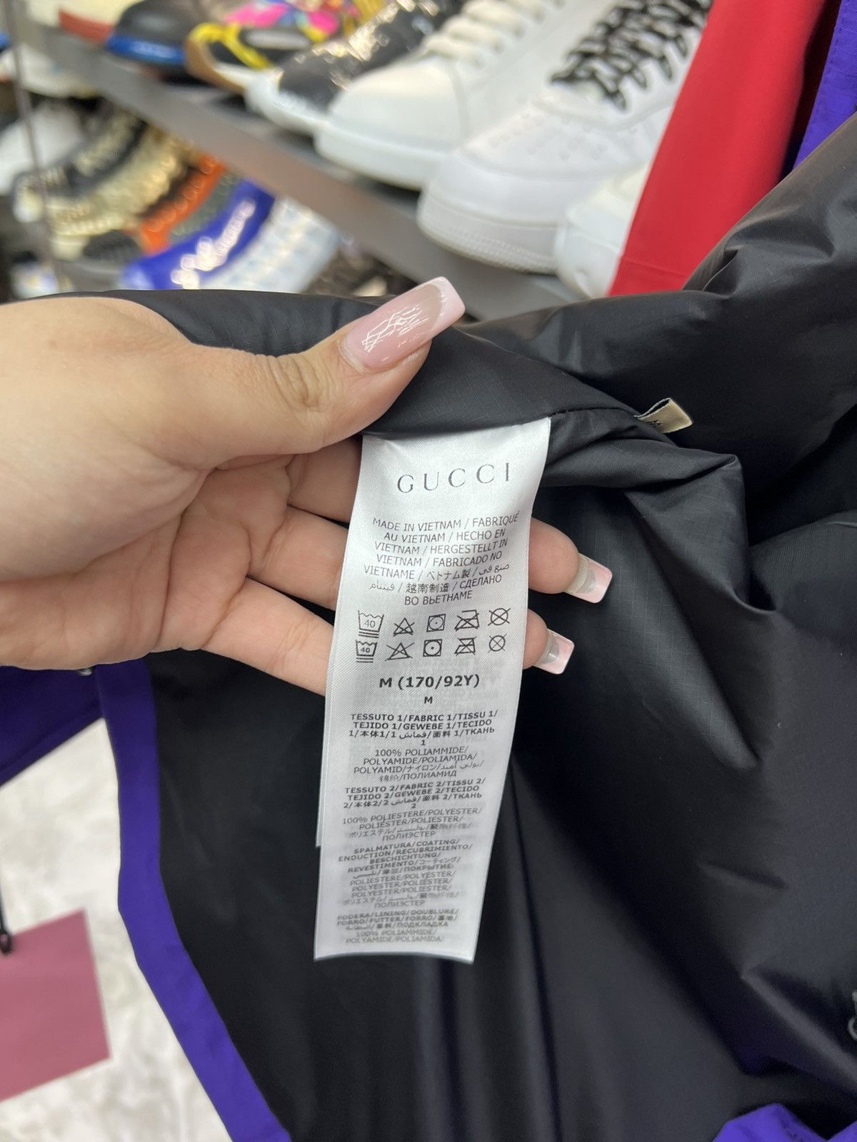 Gucci Gucci x Northface Red/Purple Windbreaker Size US M / EU 48-50 / 2 - 18 Thumbnail