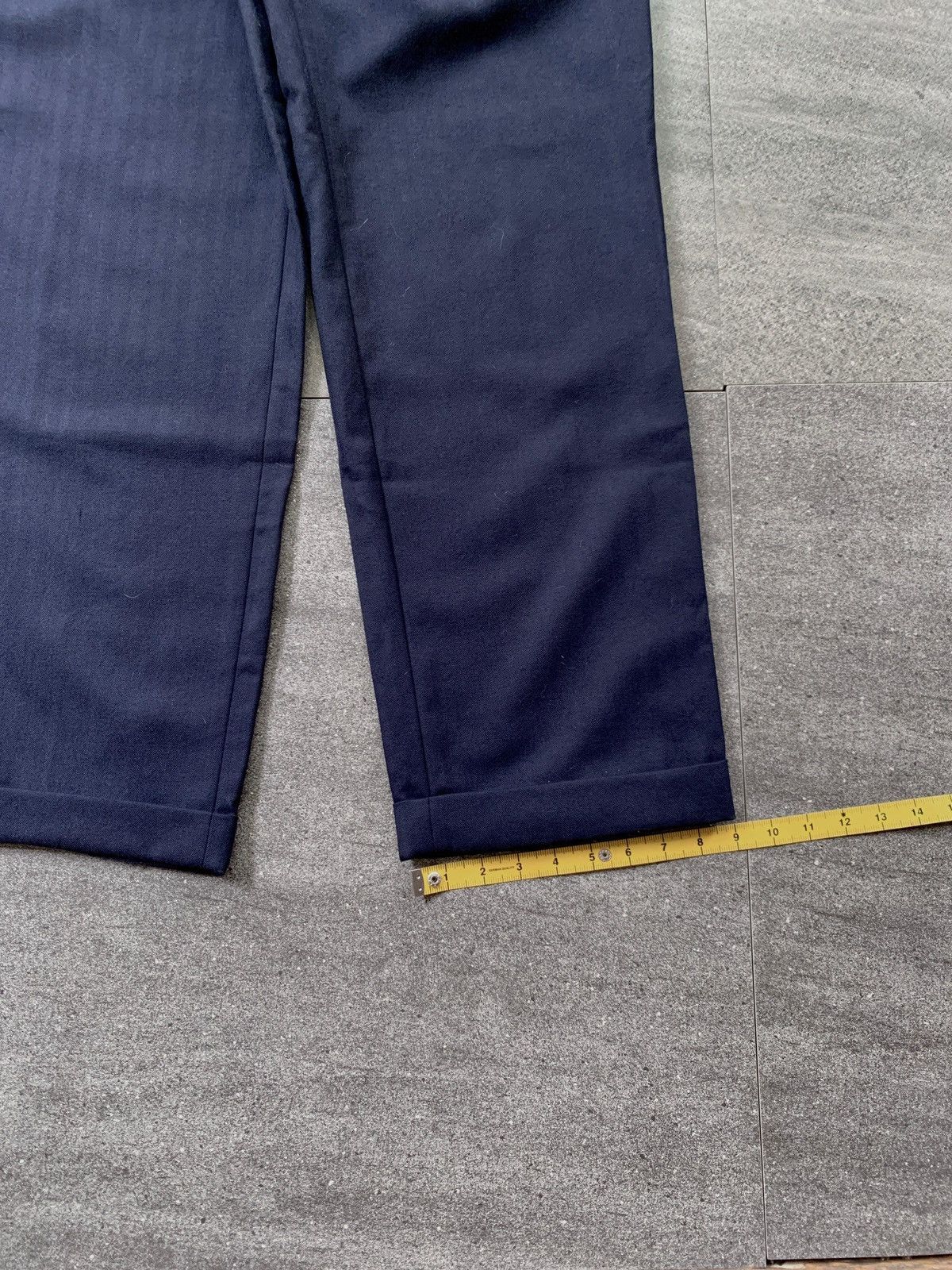 Yohji Yamamoto FREE TAX! Y's for Men Wideleg Cuffed Trousers Size US 29 - 16 Thumbnail