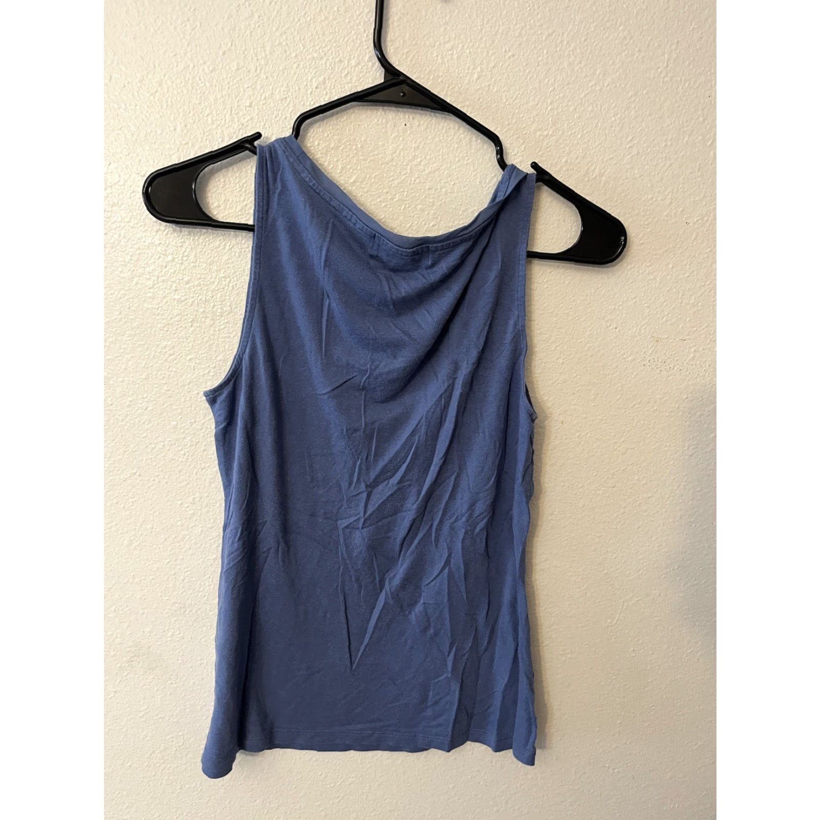 Banana Republic VINTAGE Banana Republic Tank Shirt Women Small Blue Solid Tank S Women Blue 90s Concert? Size S / US 4 / IT 40 - 2 Thumbnail