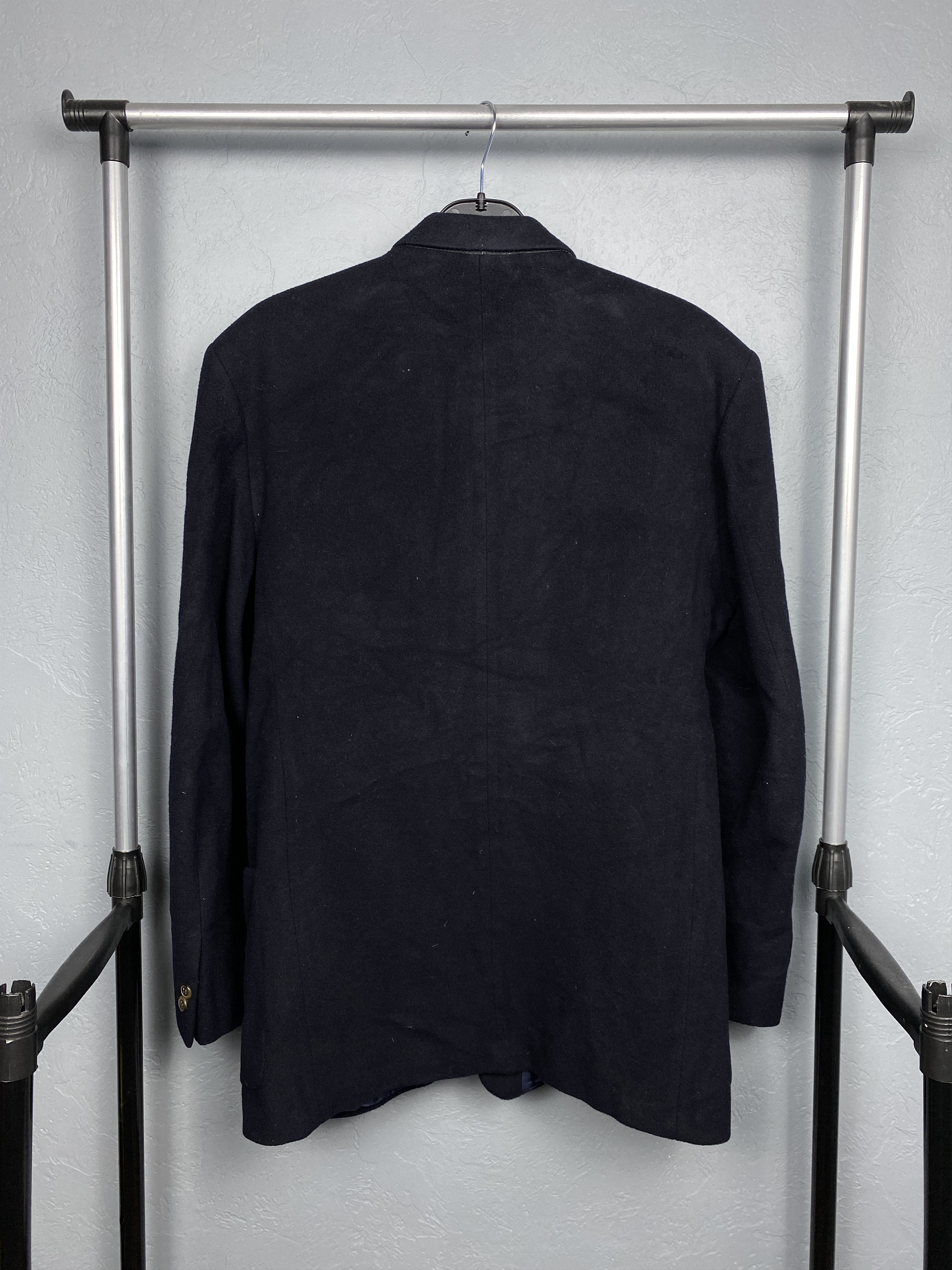Vintage Yves Saint Laurent 90s Vintage Wool Blazer Jacket YSL Coat Size US L / EU 52-54 / 3 - 11 Thumbnail
