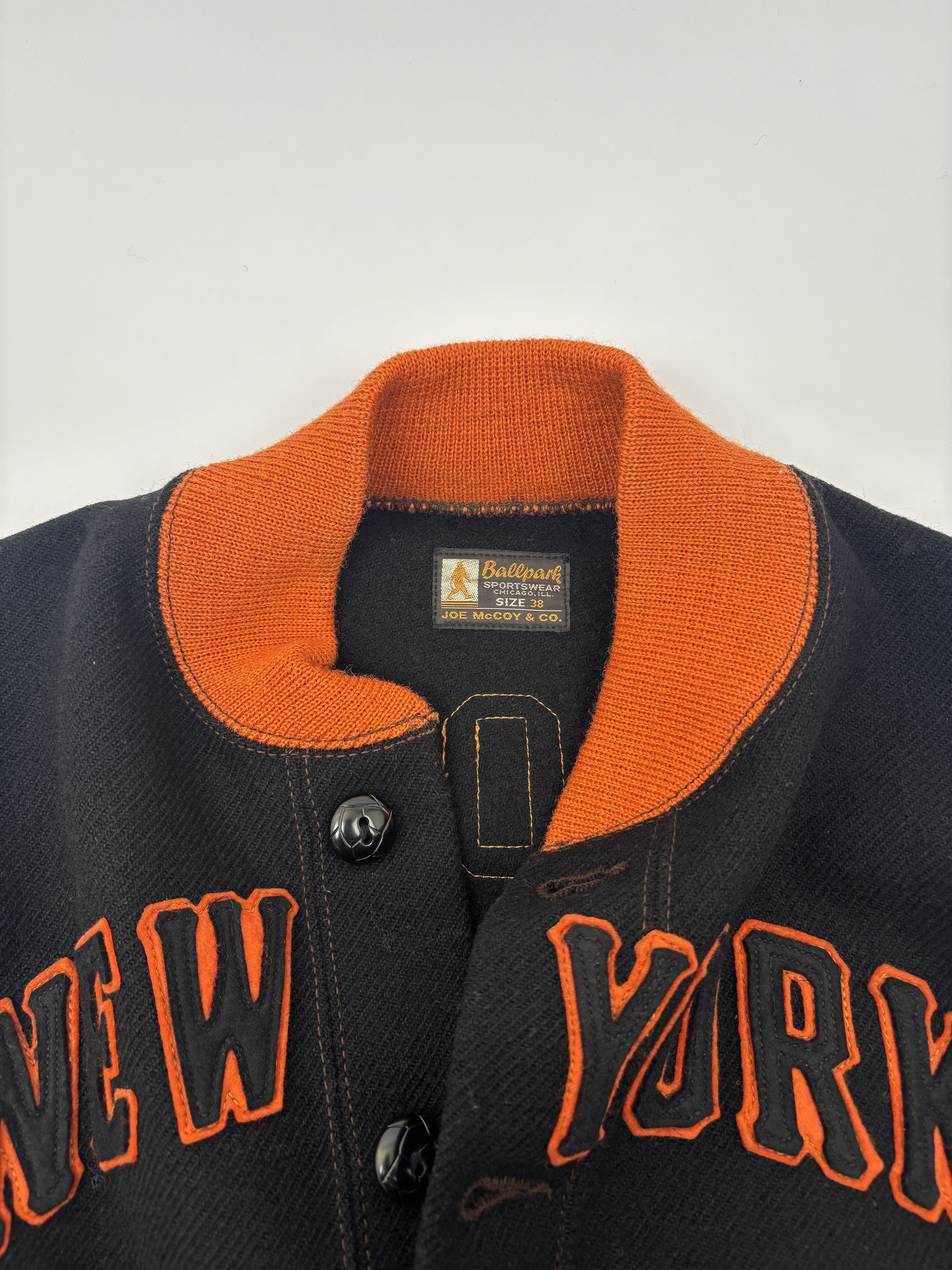 The Real McCoy's The Real McCoy’s Varsity Jacket Wool Leather Chenille Patch Size US S / EU 44-46 / 1 - 8 Thumbnail