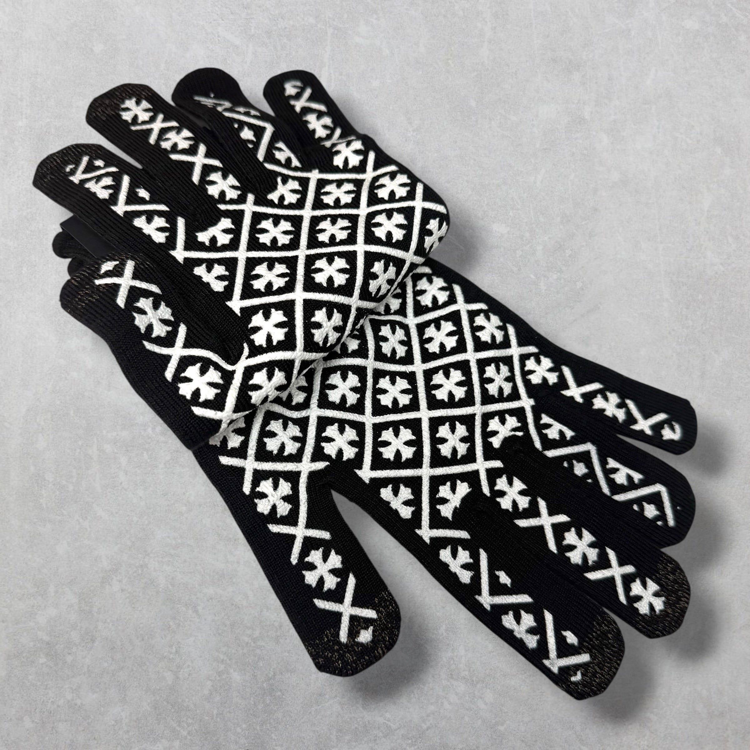 Chrome Hearts Chrome Hearts Black Work Gloves Size ONE SIZE - 2 Thumbnail