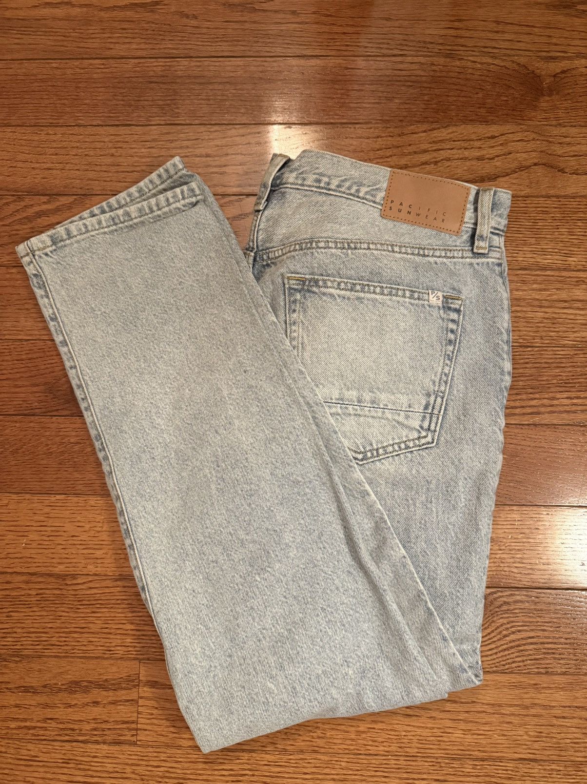 Pacsun Pacsun Denim Straight 32x32 Jeans Size US 32 / EU 48 - 3 Thumbnail