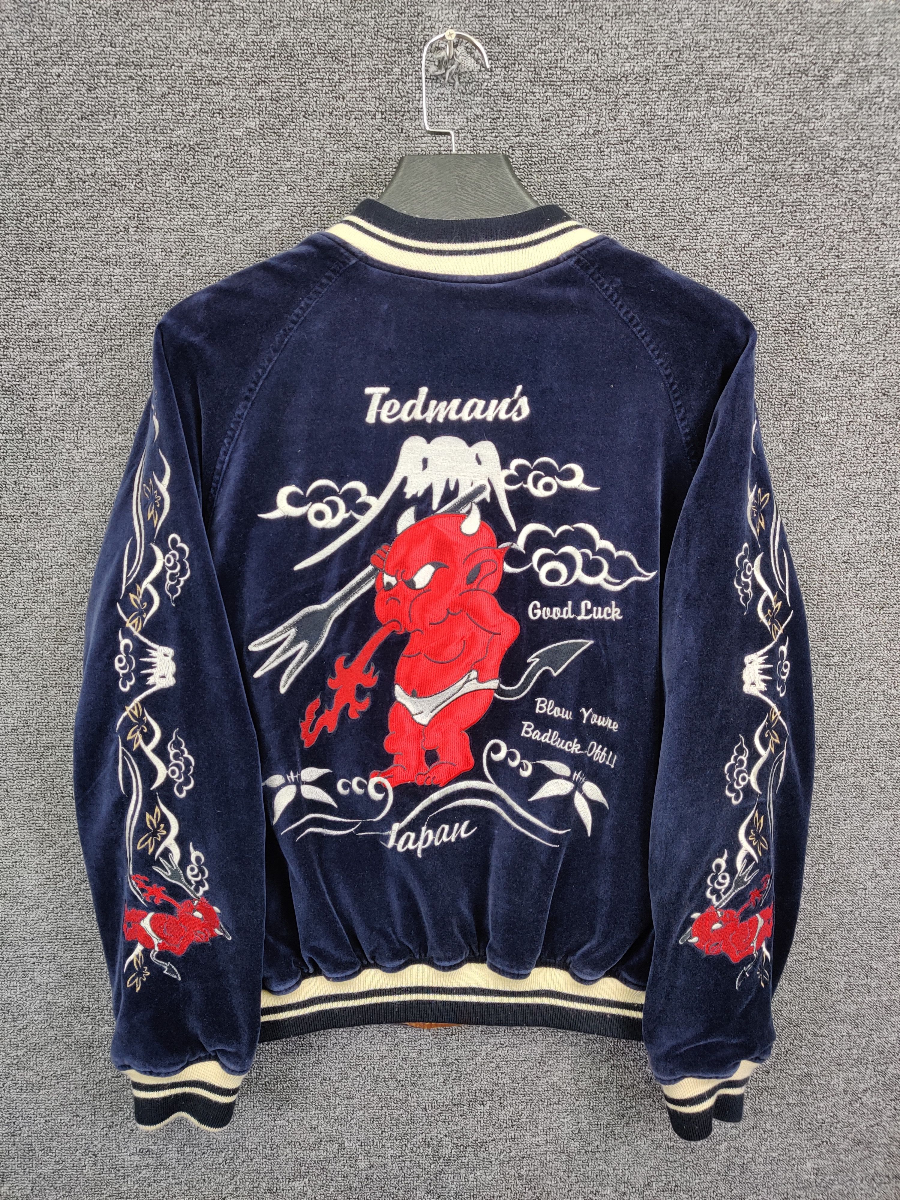 ジャケット・アウター Tedman Devil 1991 Reversible Sukajan 44 ジャケット・アウター Tedman Devil 1991 Reversible Sukajan 44