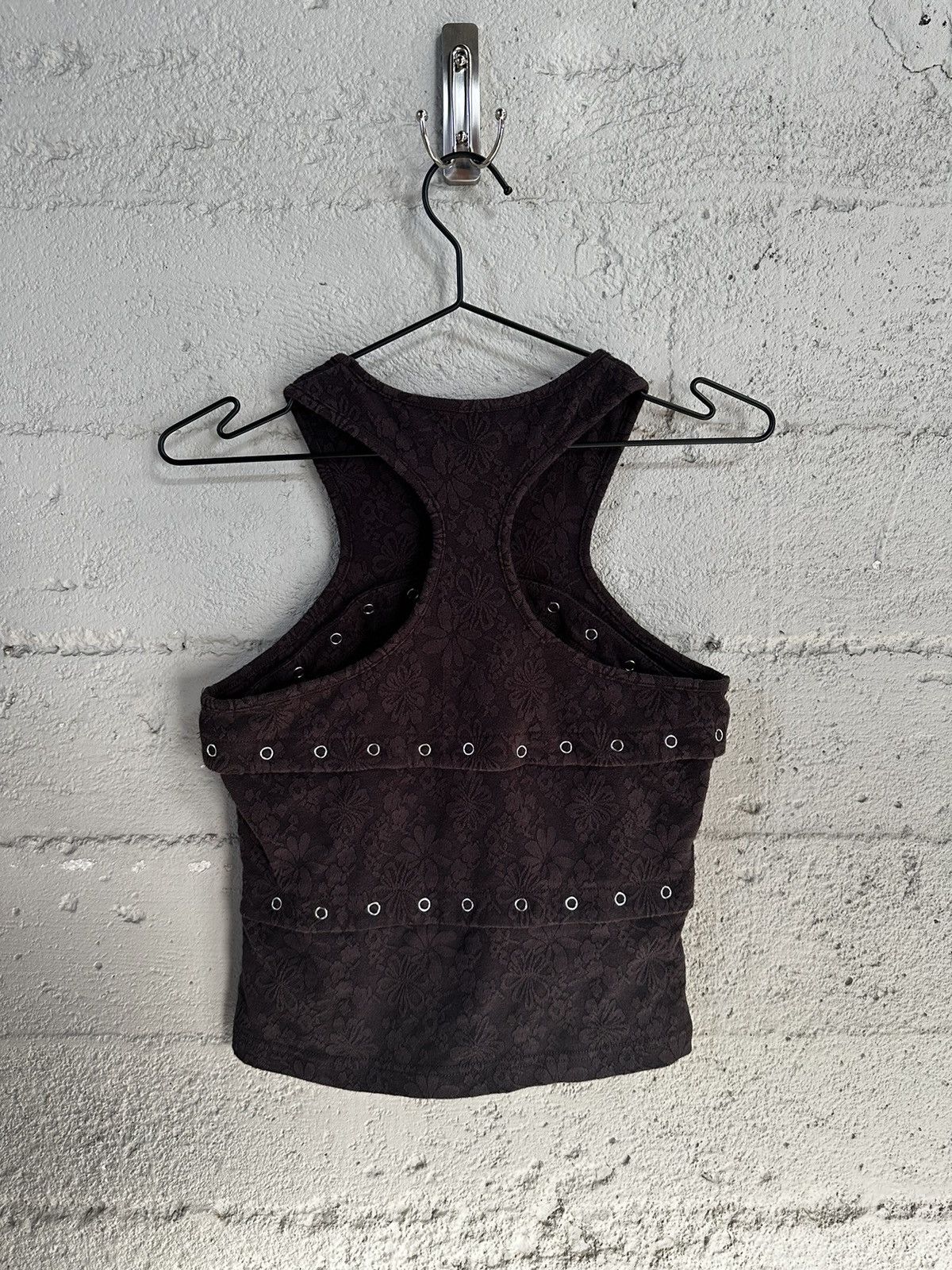 Eckhaus Latta Eckhaus Latta brown undone tank top Size S / US 4 / IT 40 - 3 Thumbnail