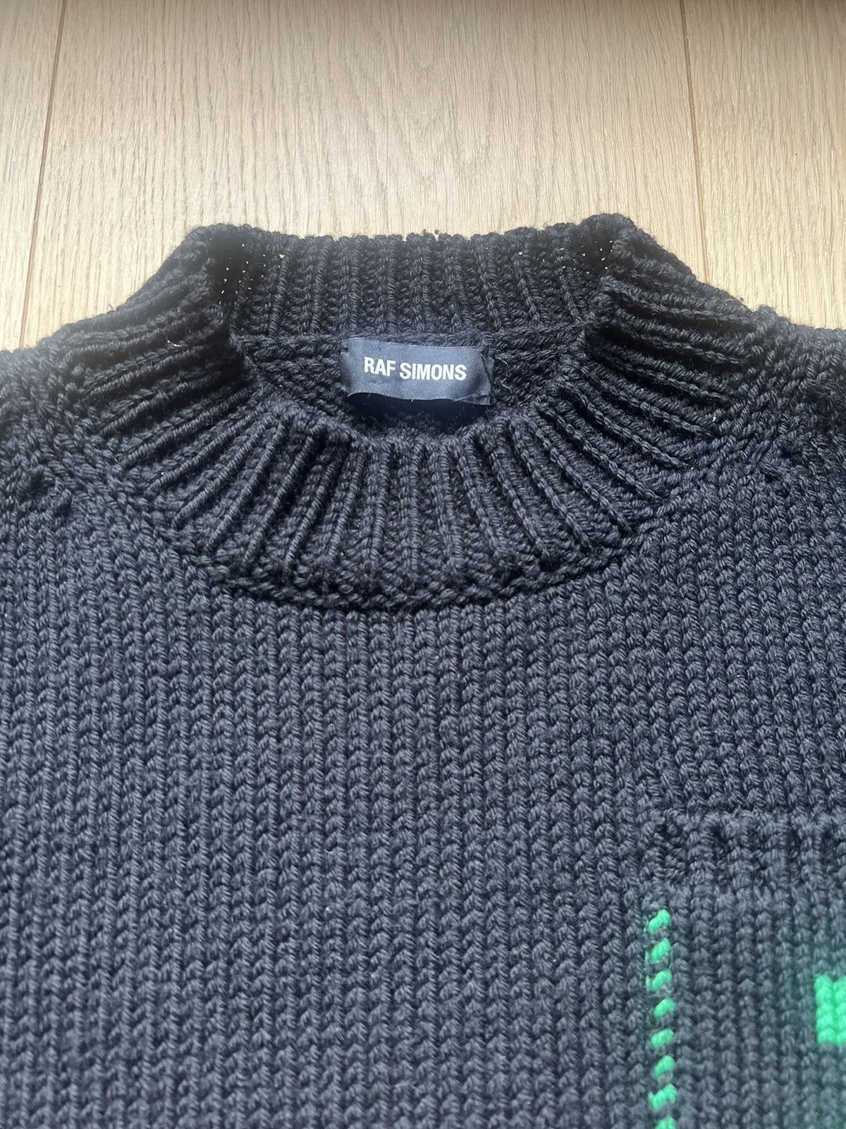 Raf Simons Heavy Knit sweater Size US L / EU 52-54 / 3 - 3 Thumbnail