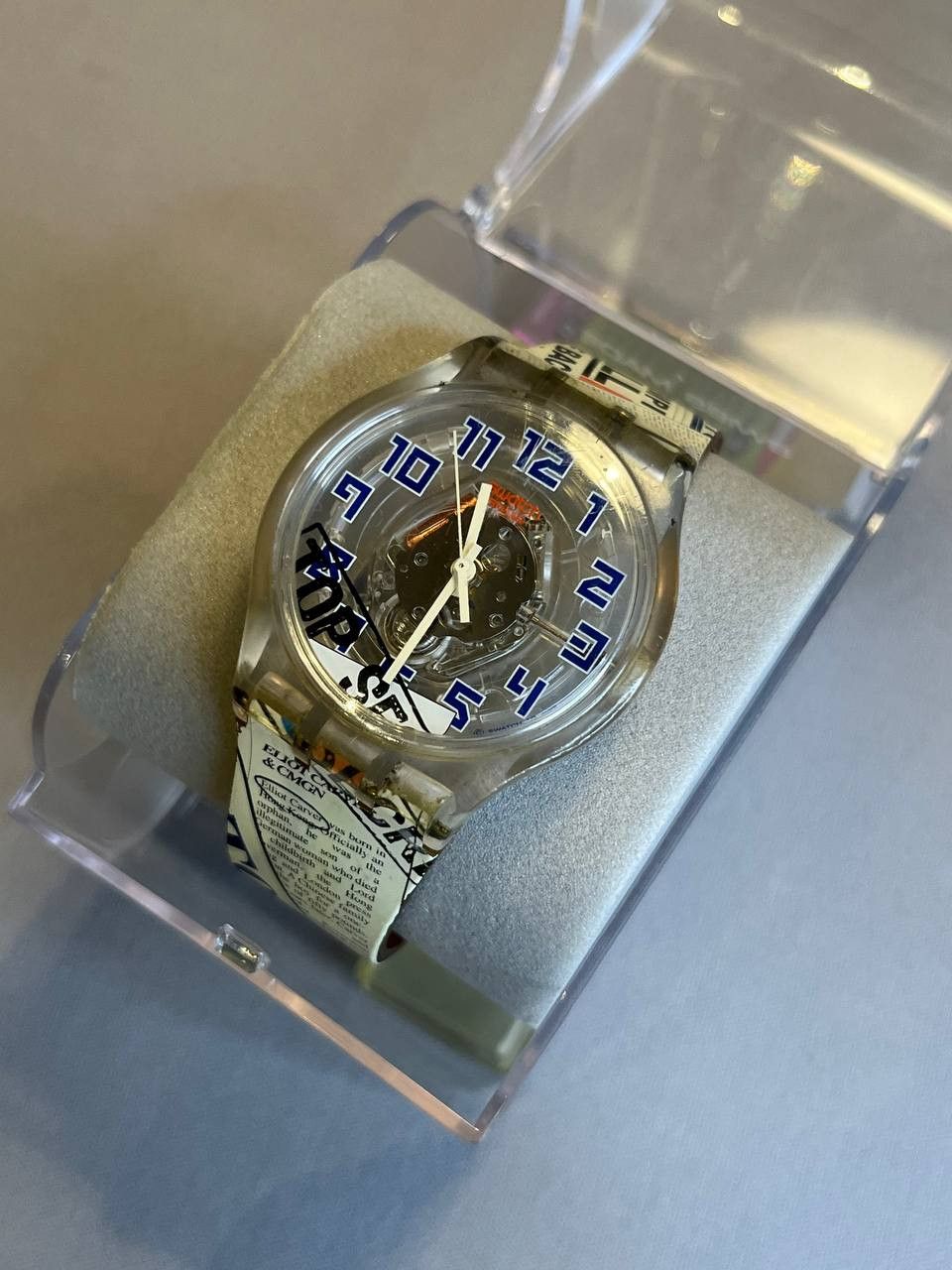 Swatch Swatch SUJK138: ELLIOT CARVER — TOMORROW NEVER DIES (007) Size ONE SIZE - 8 Thumbnail