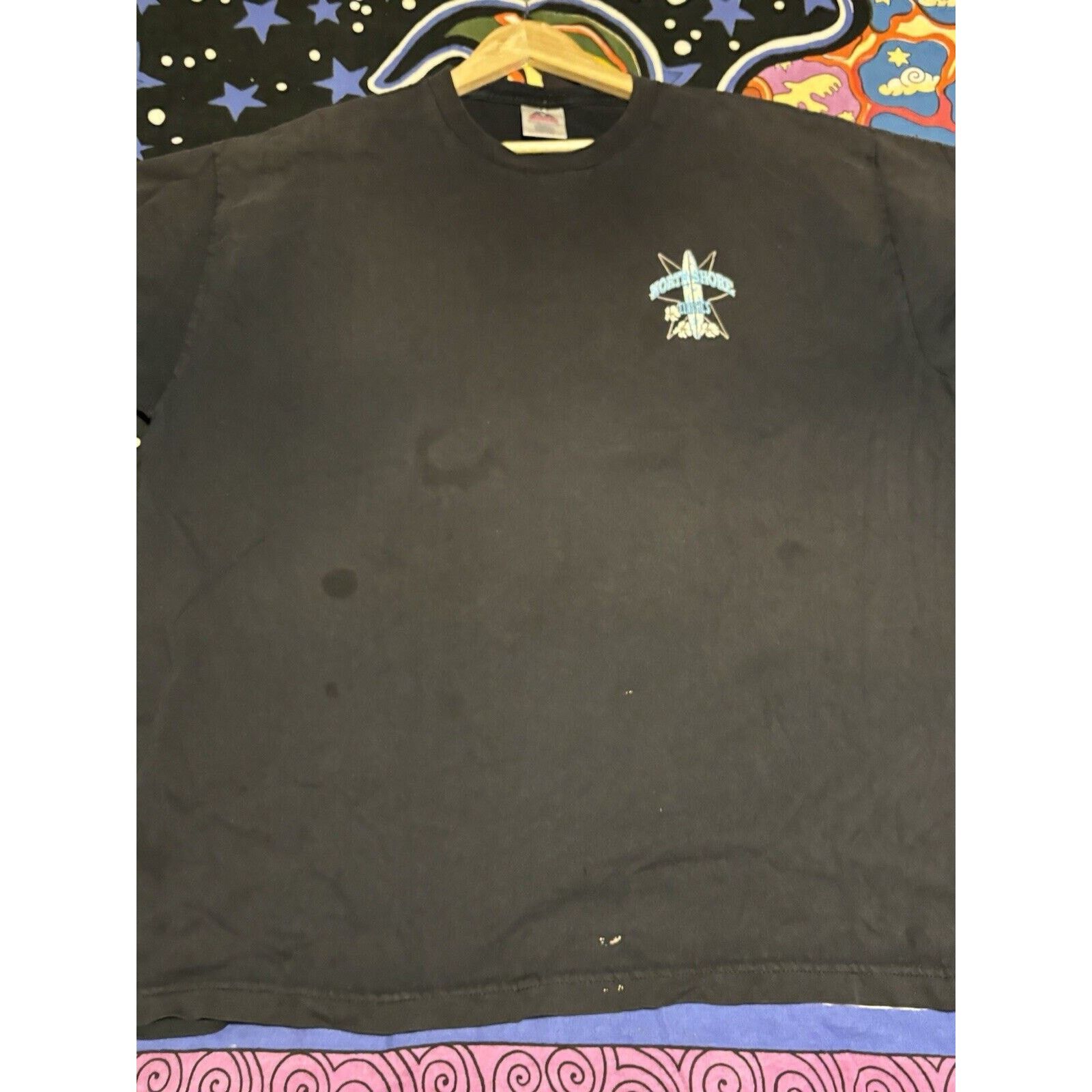 Other Vintage black north shore classics surf t-shirt faded sz 2XL Size US XXL / EU 58 / 5 - 3 Thumbnail
