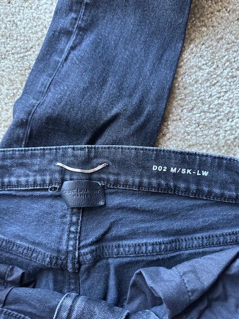 Yves Saint Laurent D02 SKINNY JEANS SAINT LAURENT Size US 30 / EU 46 - 3 Thumbnail