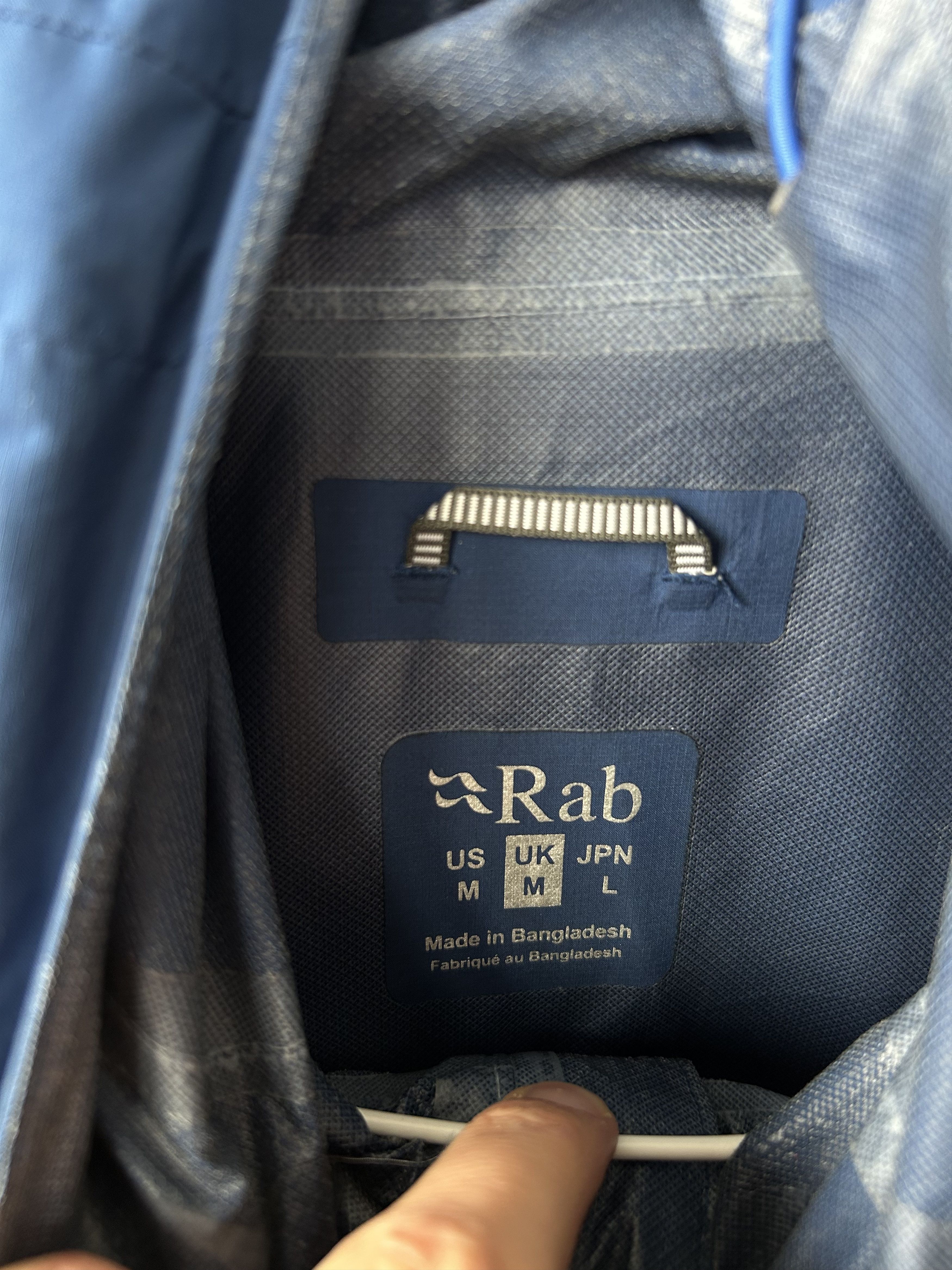Rab Rab Jacket Waterproof Shell Hooded Mountain Size M Size US M / EU 48-50 / 2 - 4 Thumbnail