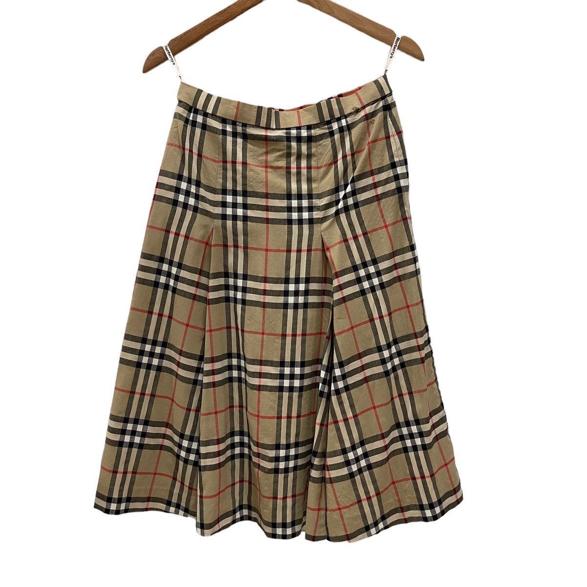 Burberry 🔥Vintage 90s🔥Burberrys Nova Check Midi Skirt Size 27" / US 4 / IT 40 - 6 Thumbnail
