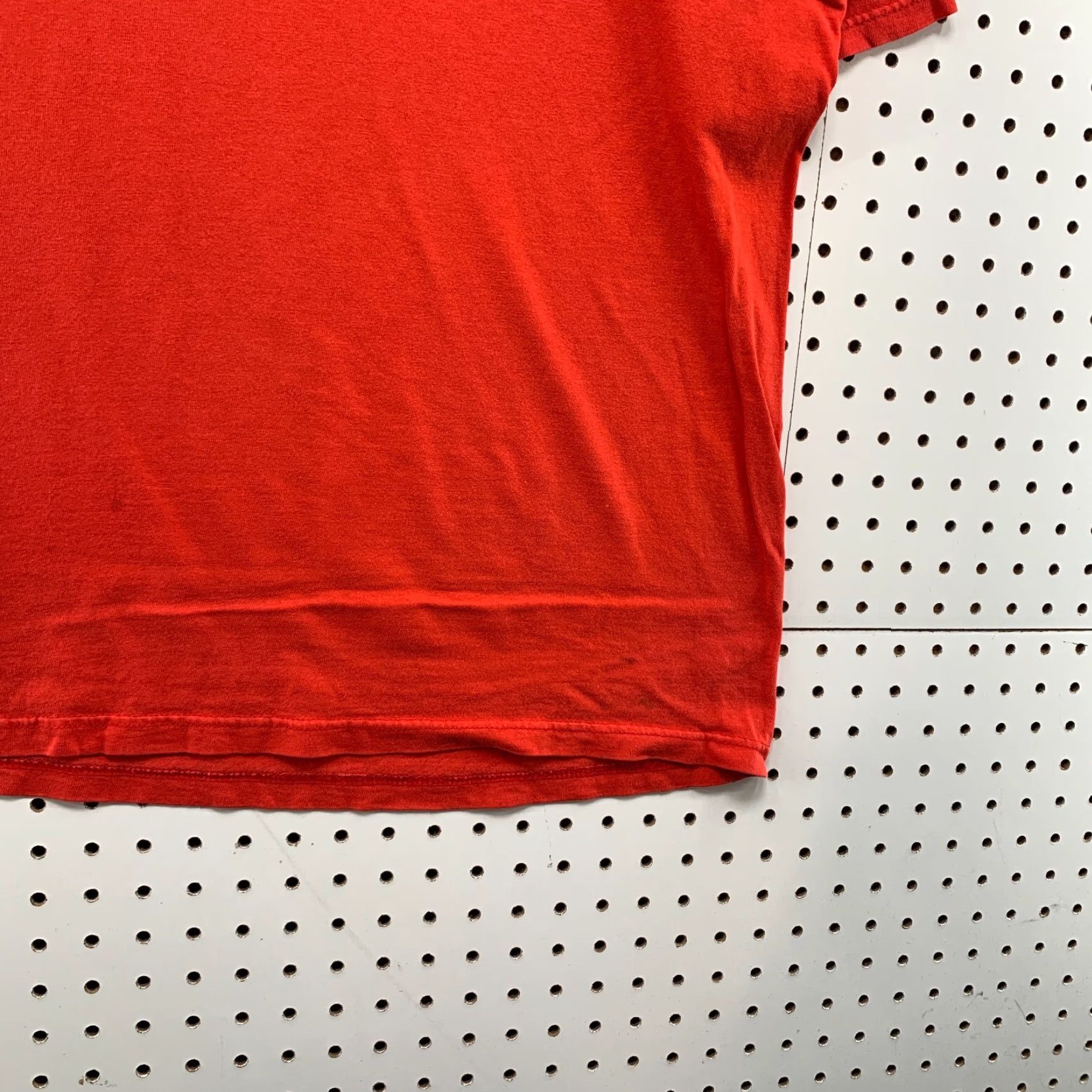 Adidas VINTAGE Adidas Shirt Mens Large Red Striped Logo USA Short Sleeve Size US L / EU 52-54 / 3 - 7 Thumbnail