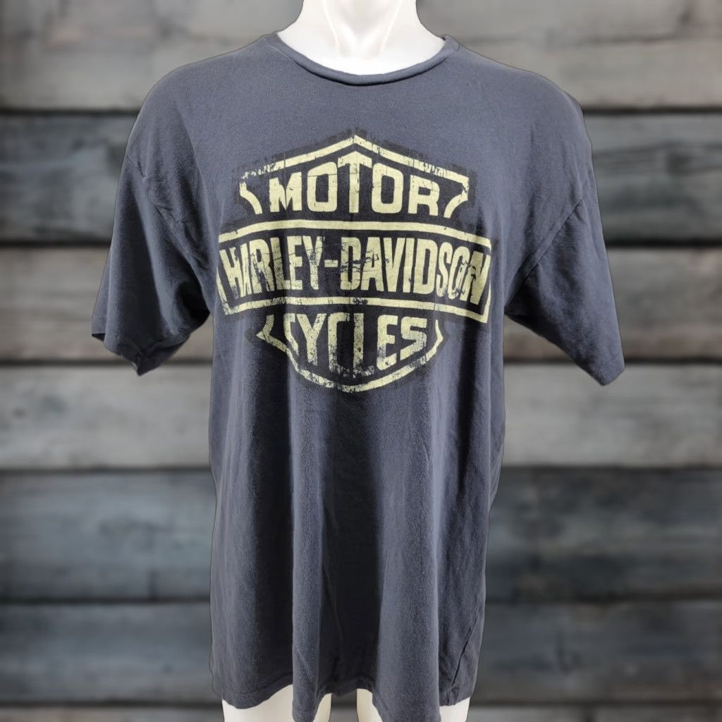Harley Davidson VINTAGE Harley-Davidson Birmingham Alabama Riders Shirt XL Gray MEN T-Shirt Short Sleeve Crew Neck Size US XL / EU 56 / 4 - 1 Thumbnail