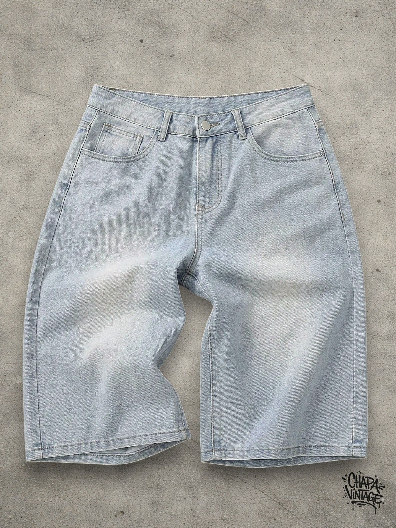 Japanese Brand Washed jeans shorts Size US 32 / EU 48 - 1 Thumbnail